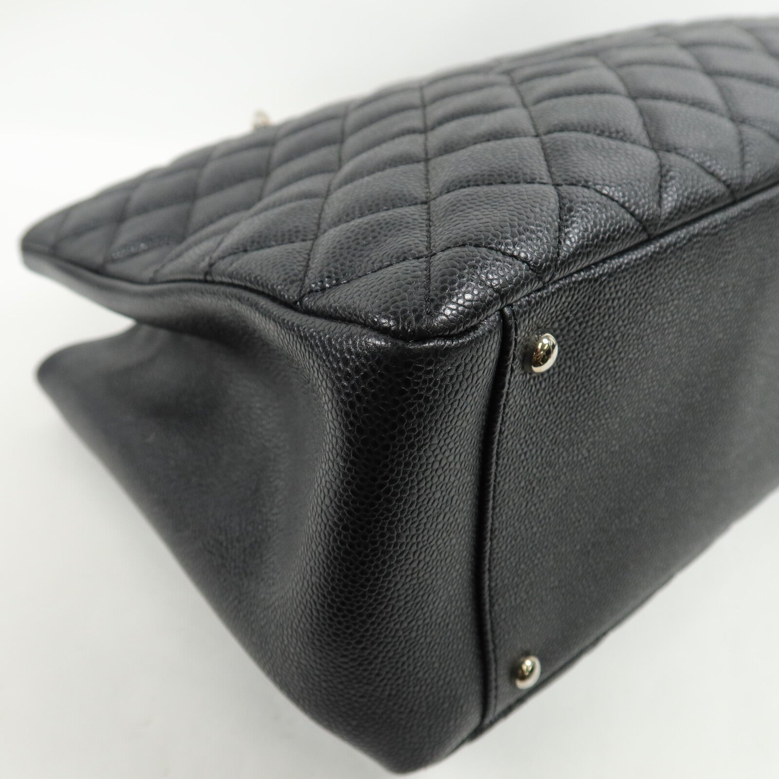 CHANEL 牛皮皮革GST XL鏈帶肩背袋