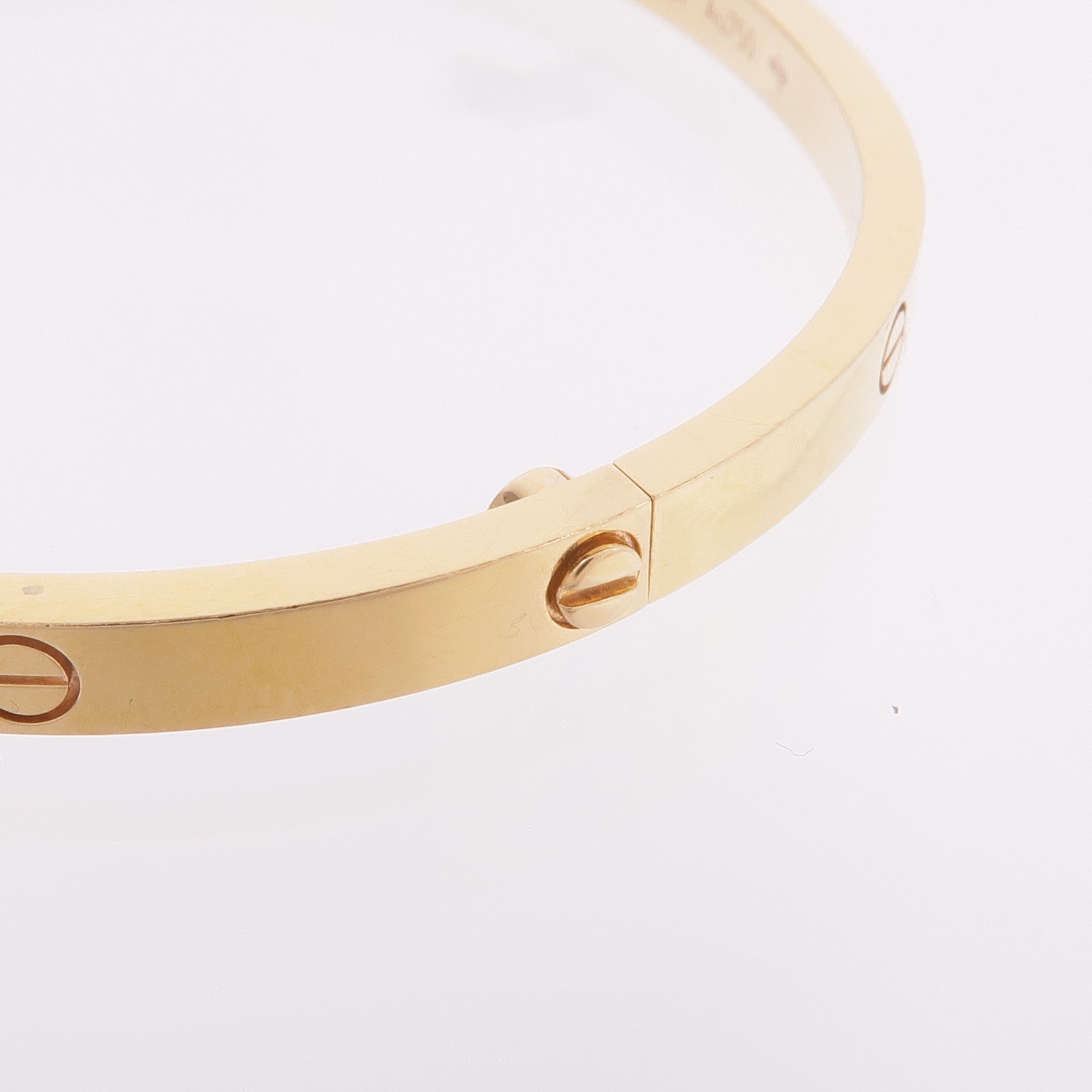 CARTIER 18K玫瑰金Love Bracelet Small Model手鐲Cartier#17