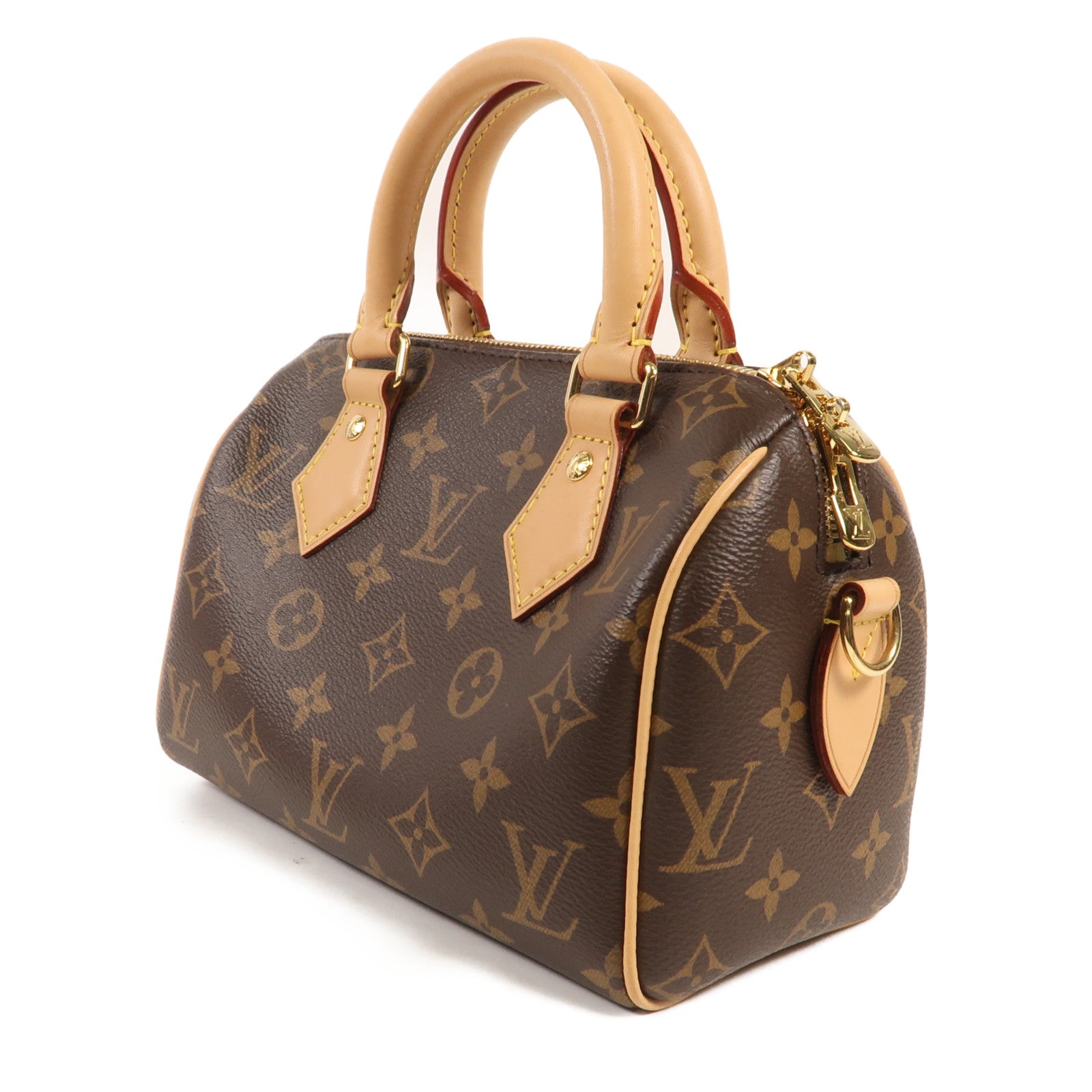 LOUIS VUITTON Monogram Speedy Bandouliere 20金扣手挽肩背兩用袋