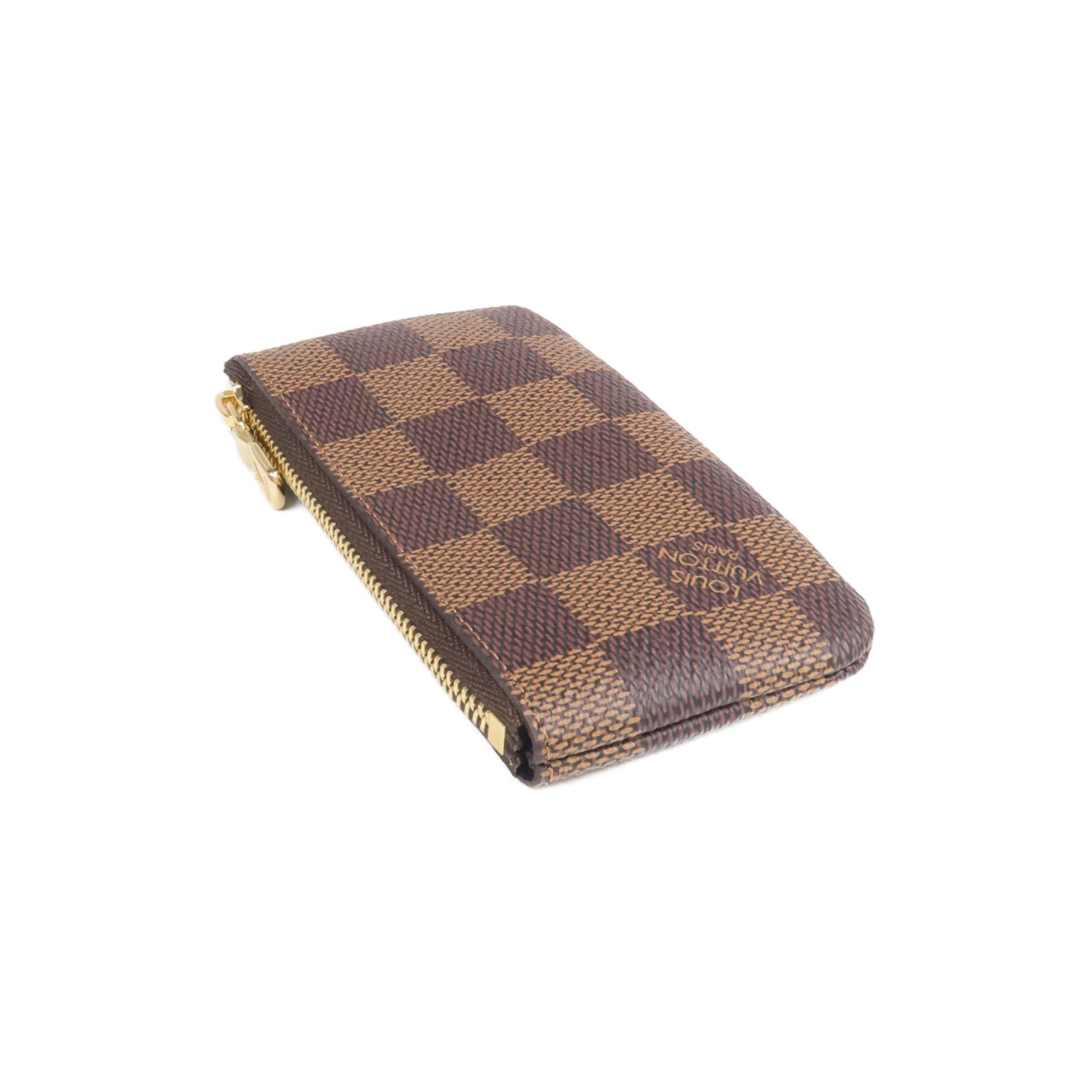 LOUIS VUITTON Damier Pochette Cles金扣鎖匙包