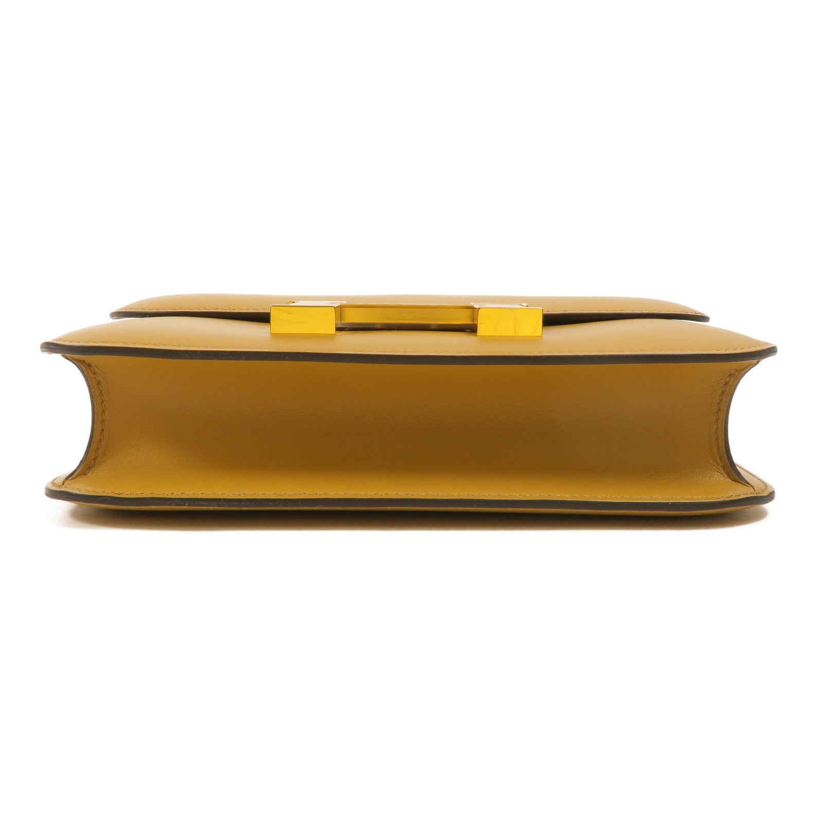 HERMES Tadelakt皮革Constance 24肩背袋Poussiere