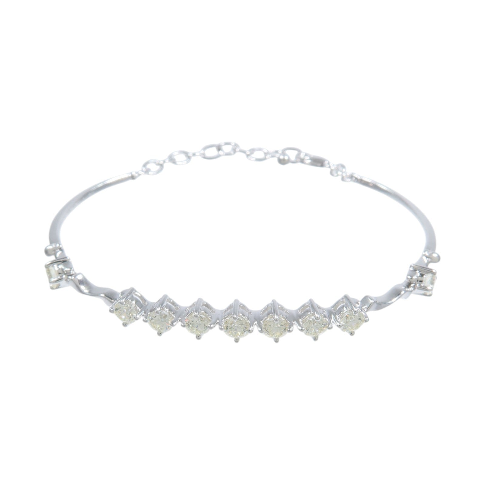 JEWELRY 18K白金Diamond Bracelet鑽石戒指