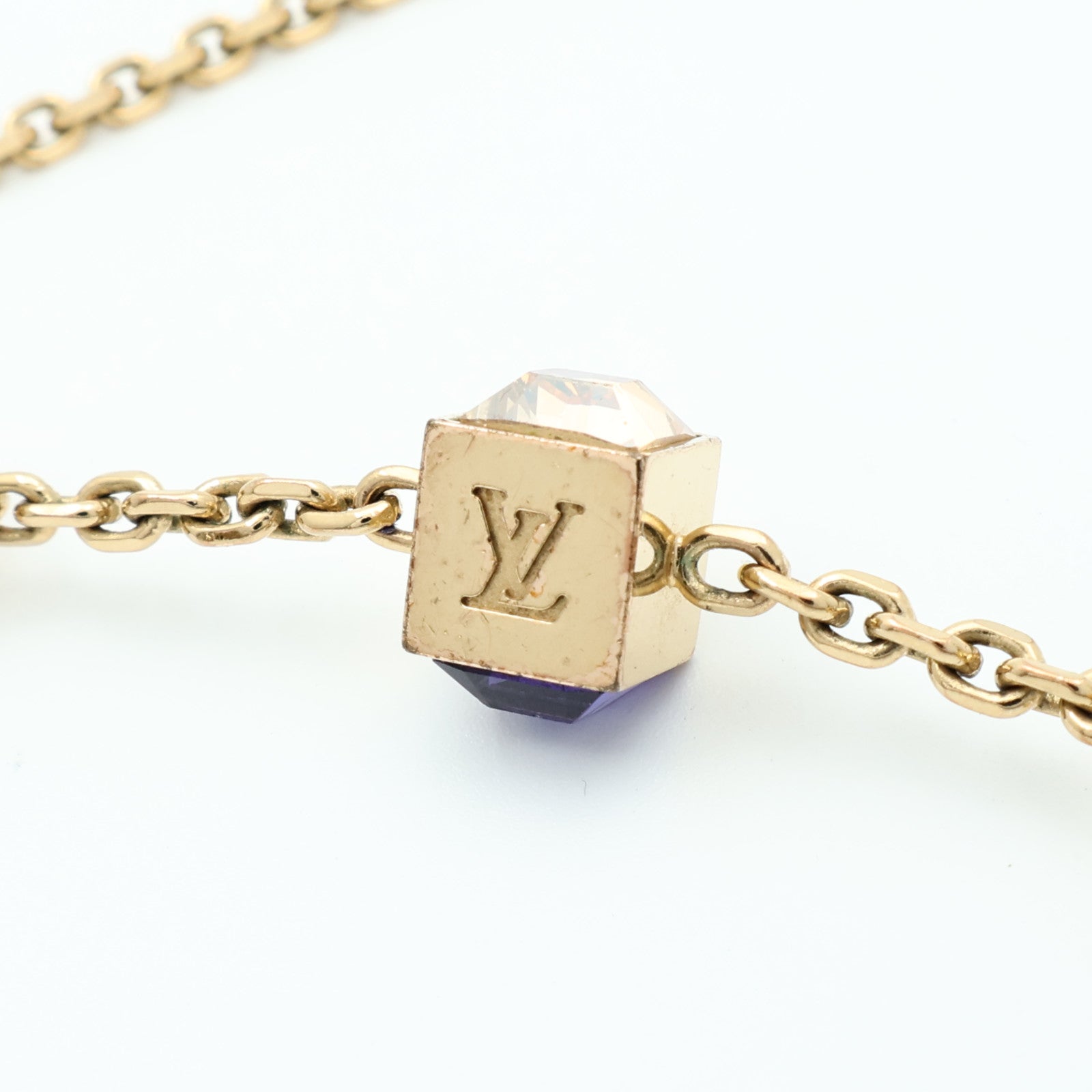 LOUIS VUITTON 金屬Collier Gamble Necklace項鍊
