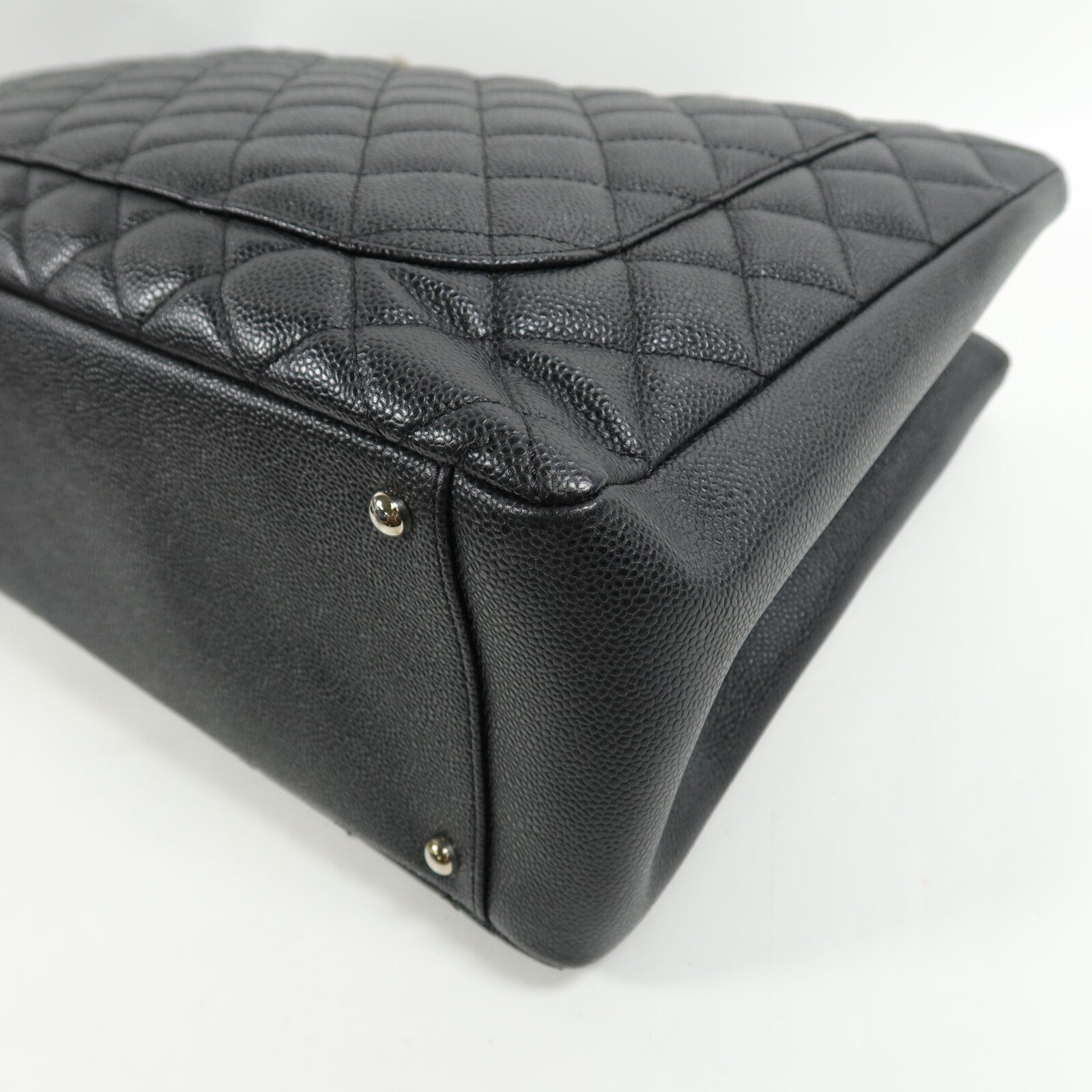 CHANEL 牛皮皮革GST XL鏈帶肩背袋