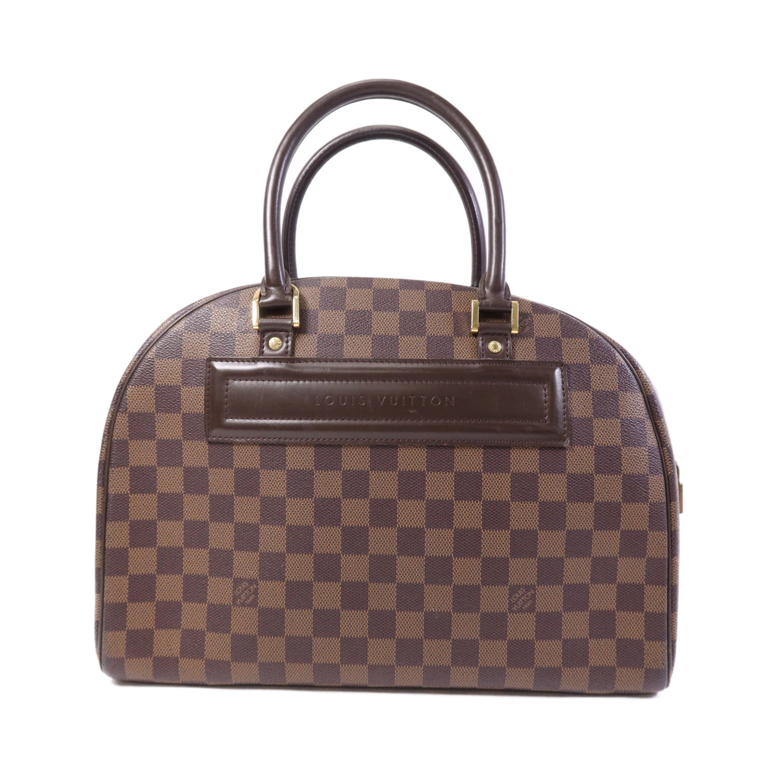 LOUIS VUITTON Damier Nolita金扣手挽袋