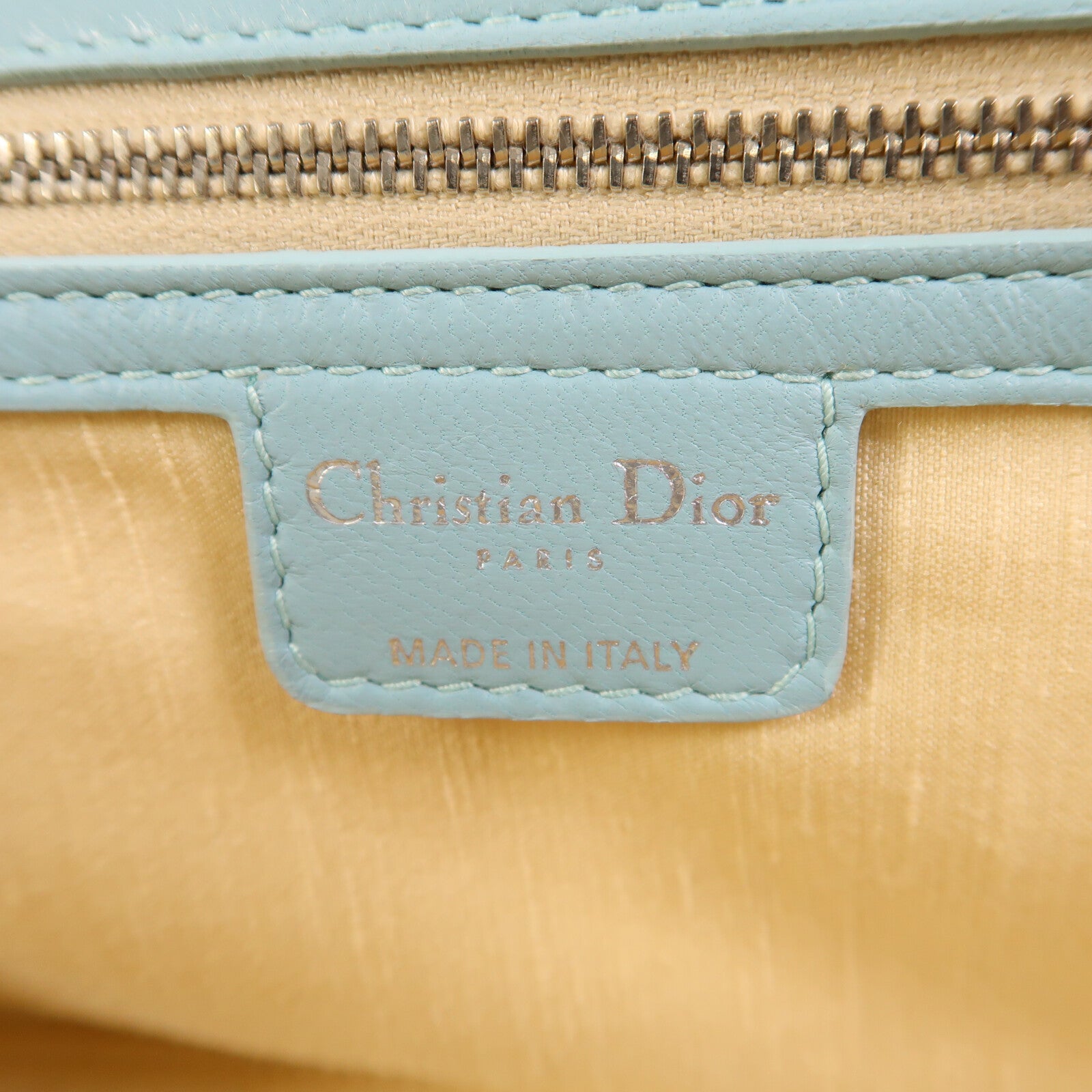 Dior 帆布Hand Bag銀扣手挽袋