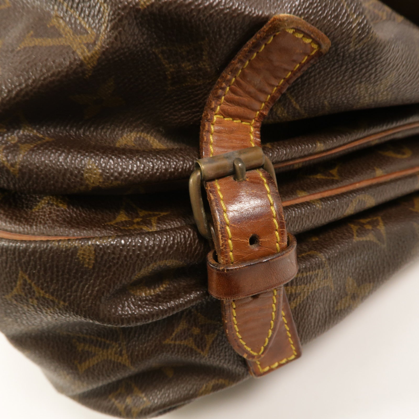 LOUIS VUITTON Monogram Saumur 35肩背袋
