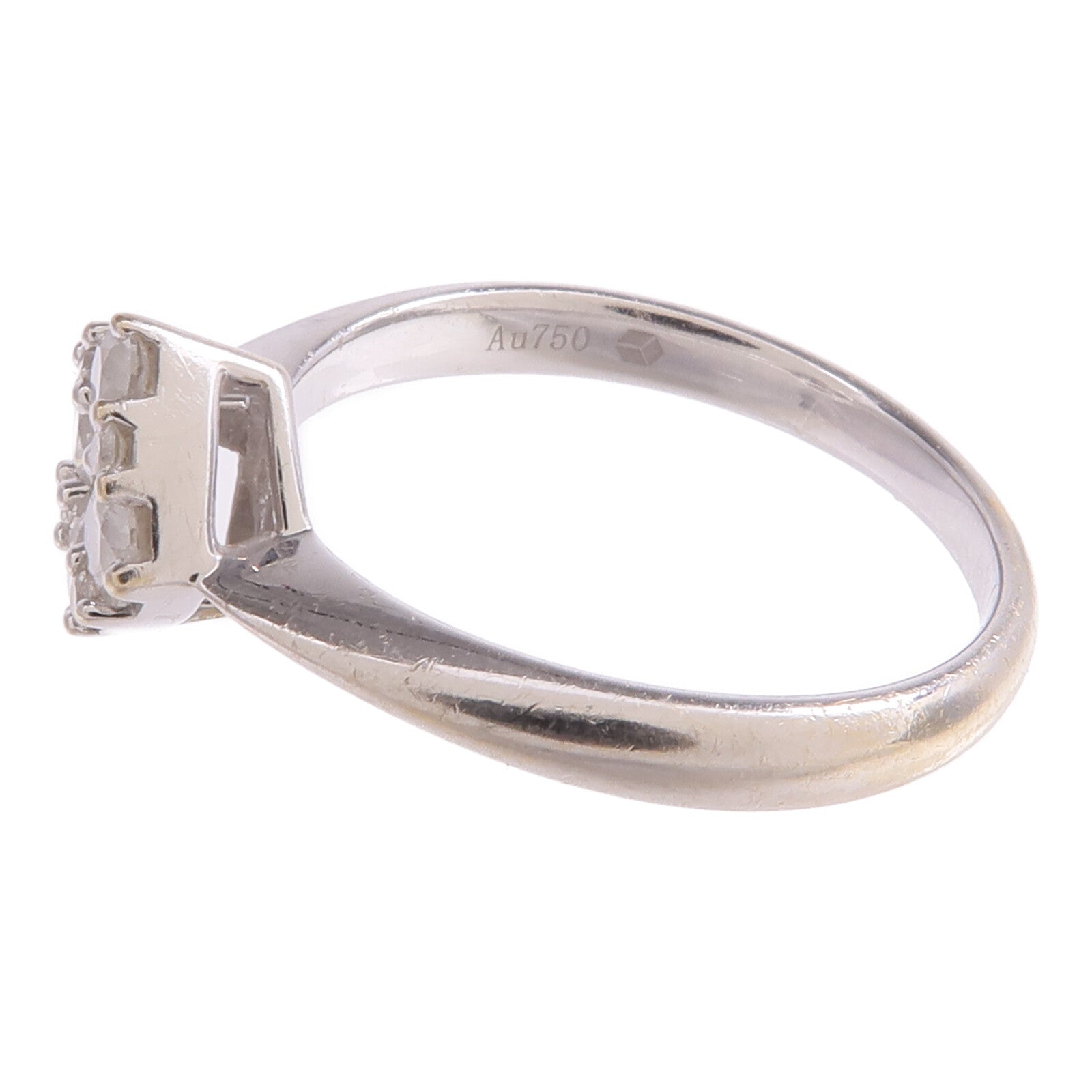 JEWELRY 18K白金Diamond Ring鑽石戒指US#6