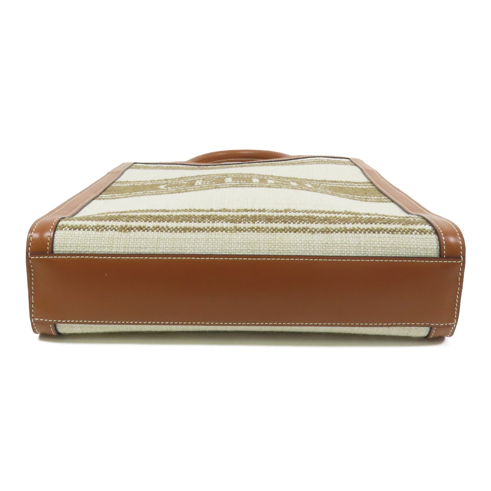 CELINE 帆布Small Vertical Cabas金扣手挽肩背兩用袋