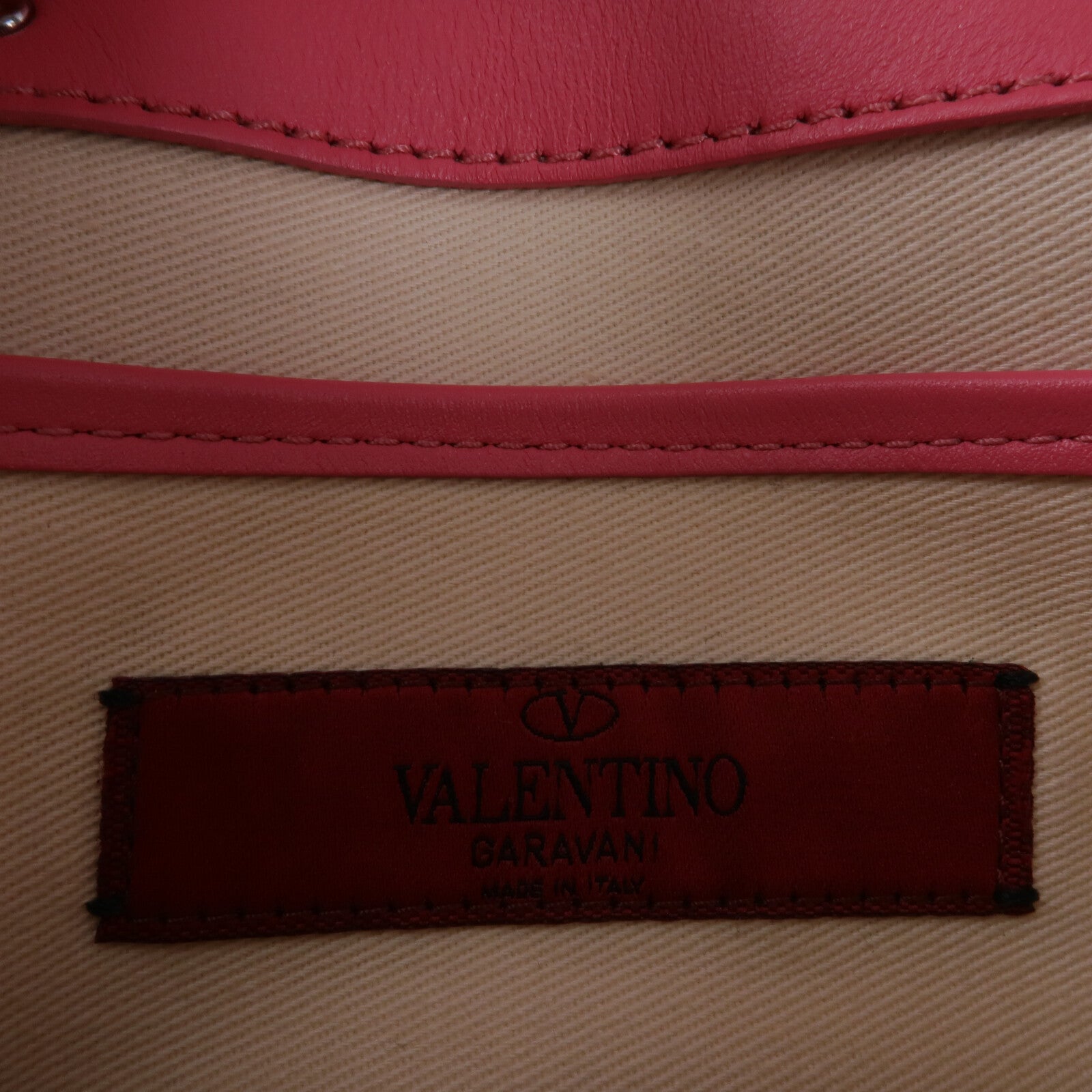 Valentino 牛皮皮革Rockstud肩背袋
