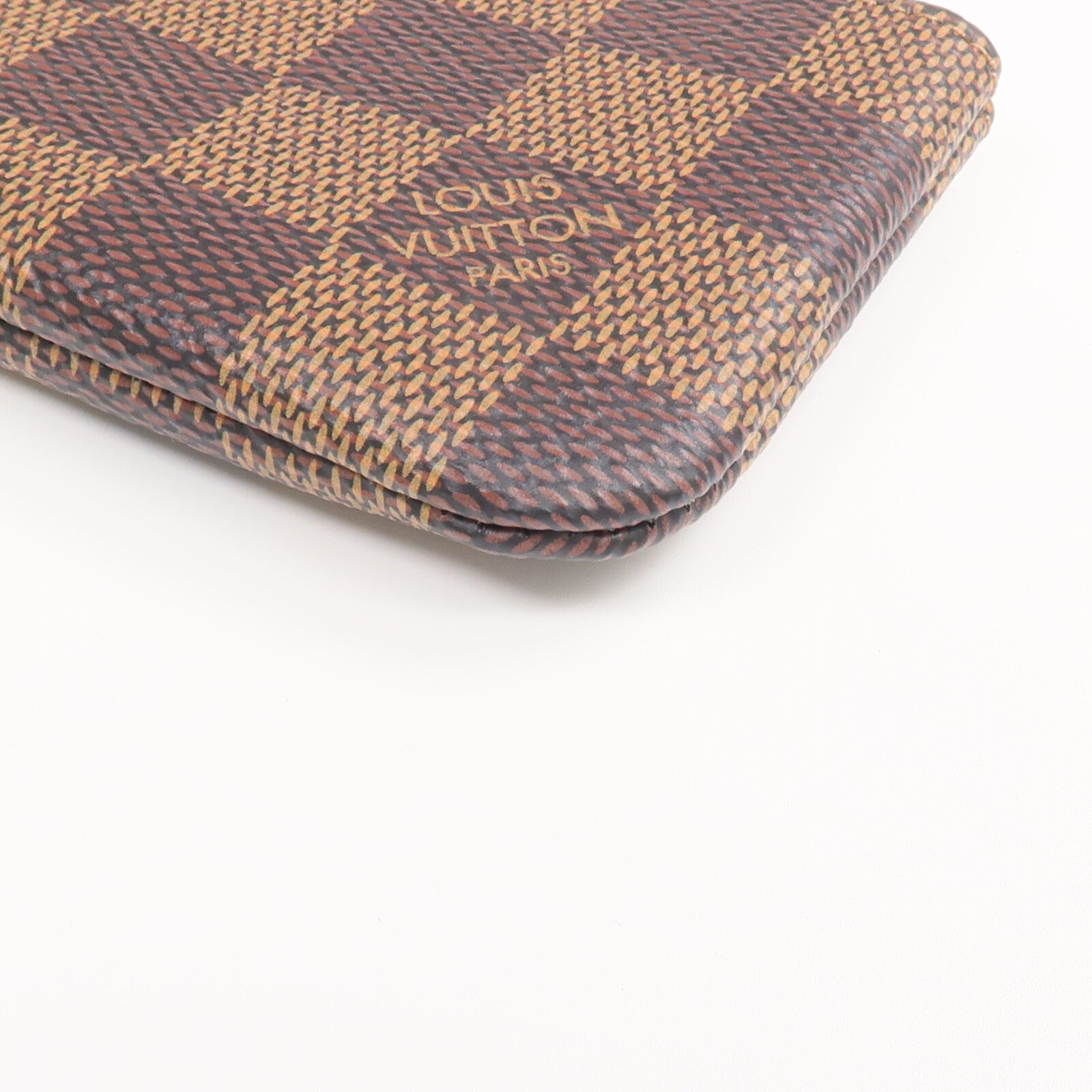 LOUIS VUITTON Damier Pochette Cles金扣鎖匙包