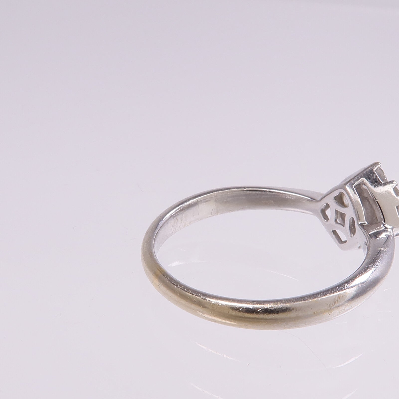 JEWELRY 18K白金Diamond Ring鑽石戒指US#6