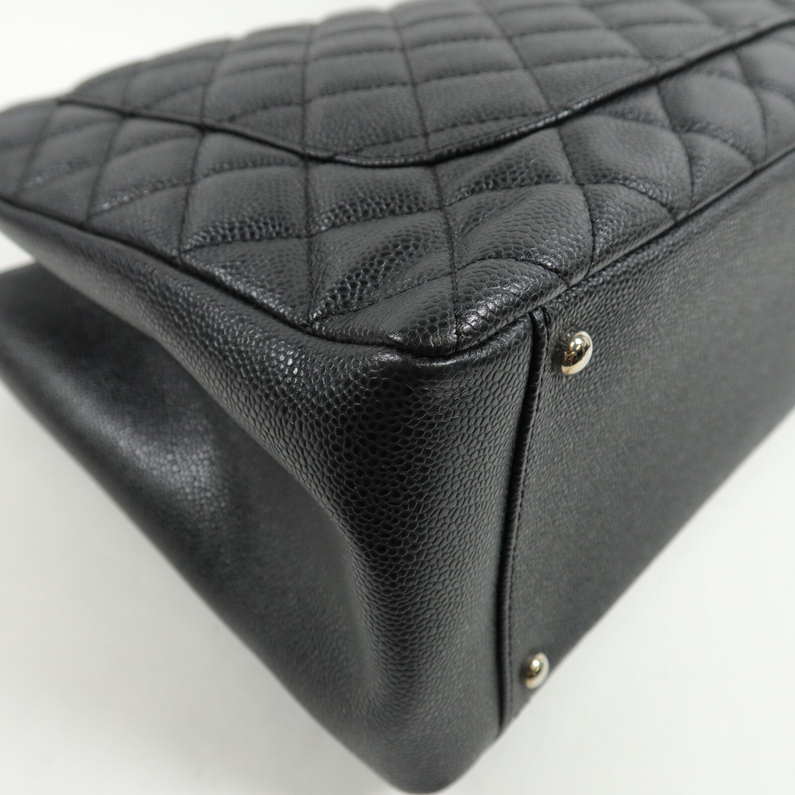 CHANEL 牛皮皮革GST XL鏈帶肩背袋
