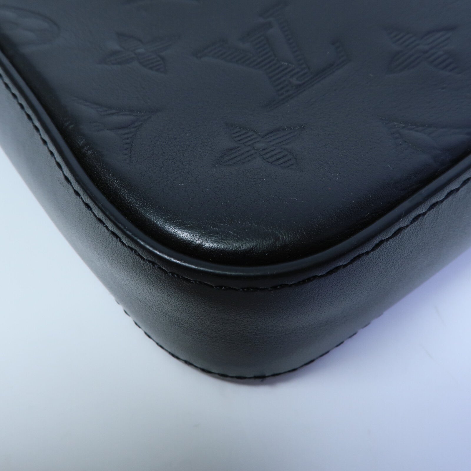 LOUIS VUITTON Monogam Shadow Dou Messenger Bag肩背袋