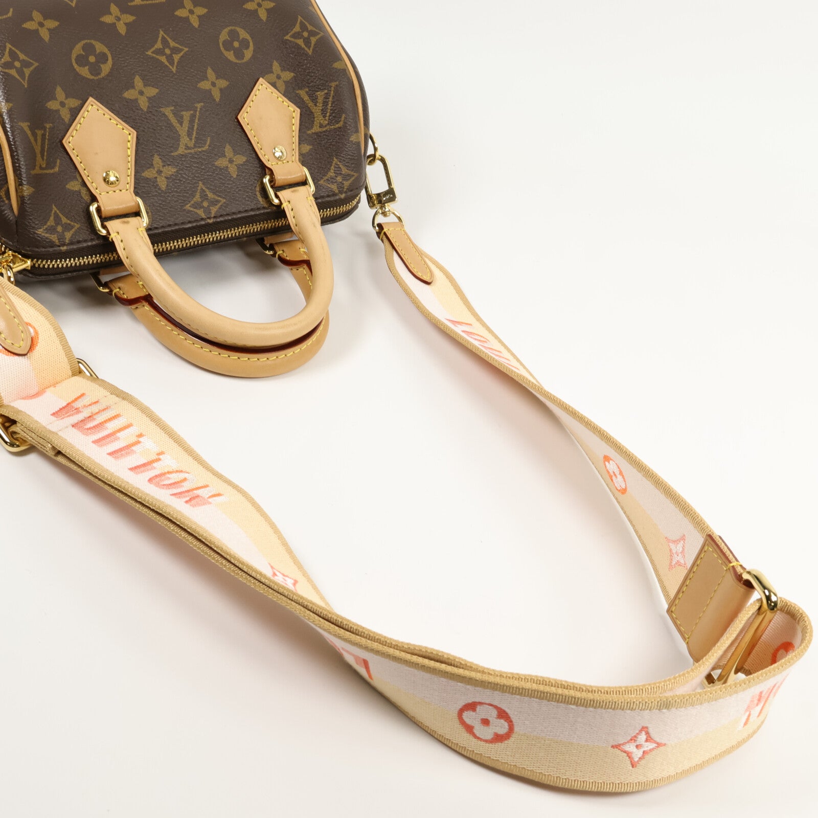 LOUIS VUITTON Monogram Speedy Bandouliere 20手挽肩背兩用袋