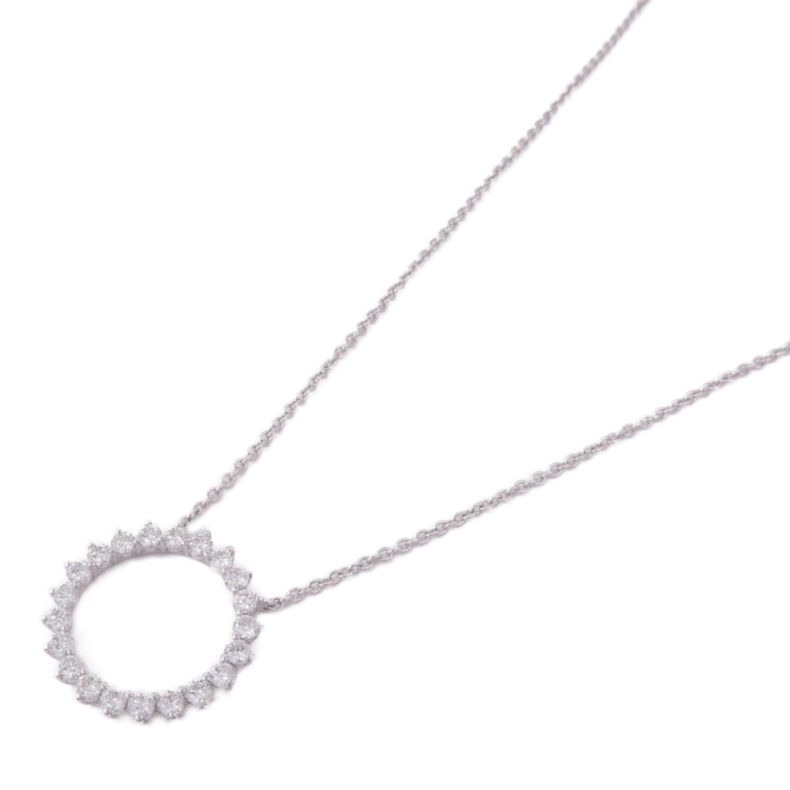 JEWELRY 【激減優惠】18K白金Diamond Necklace鑽石項鍊