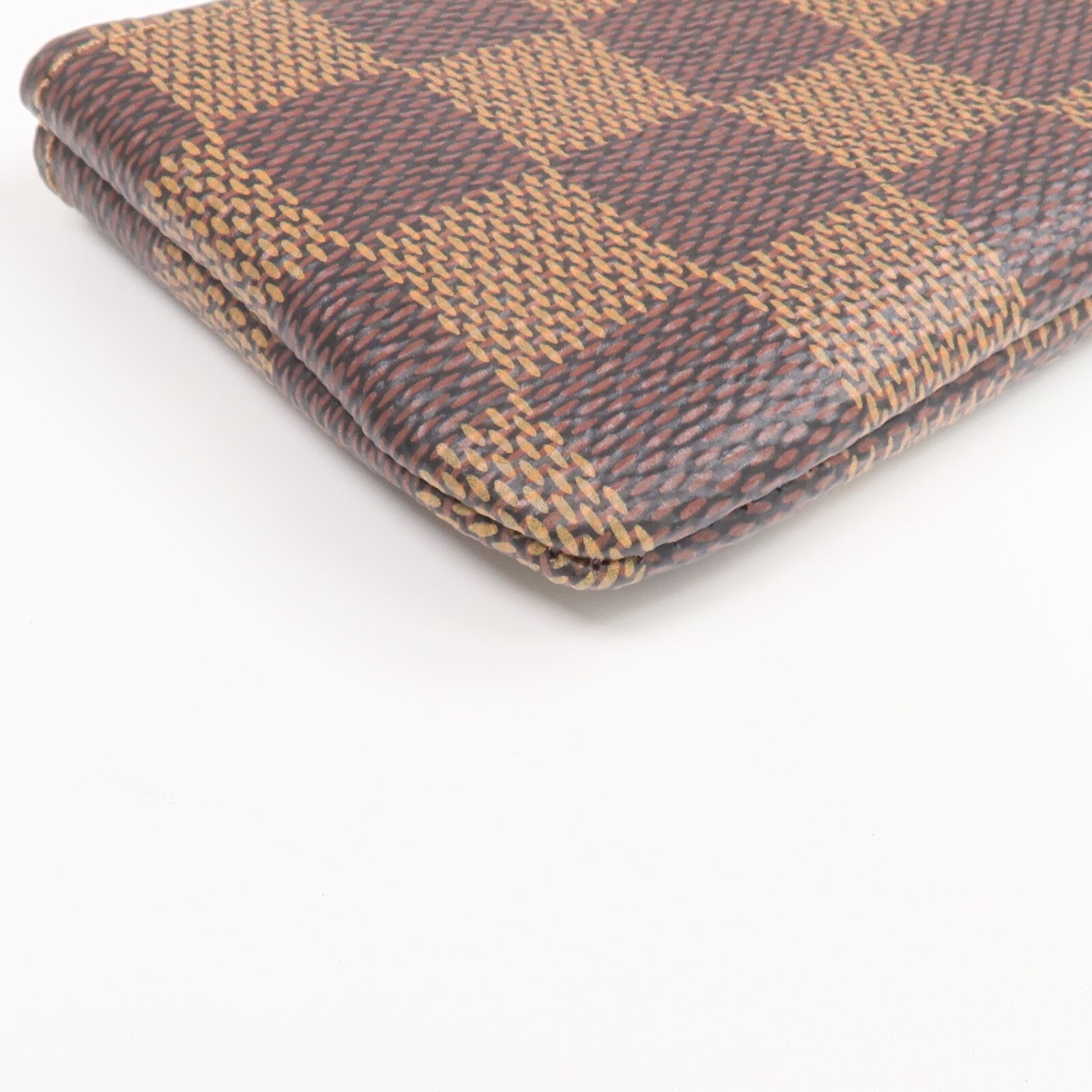 LOUIS VUITTON Damier Pochette Cles金扣鎖匙包