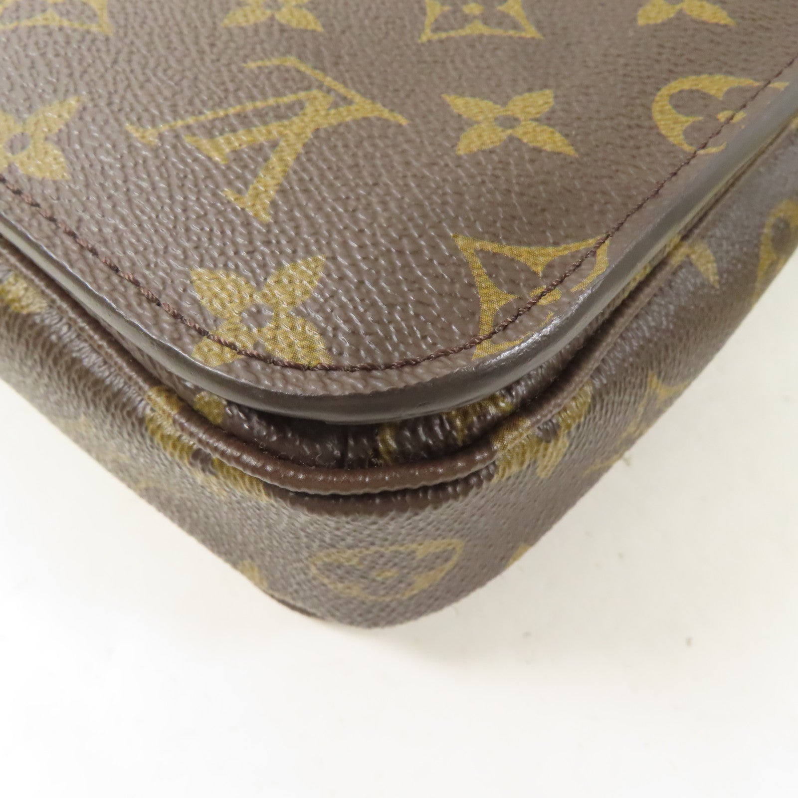LOUIS VUITTON Monogram Pochette Metis金扣手挽肩背兩用袋啡色