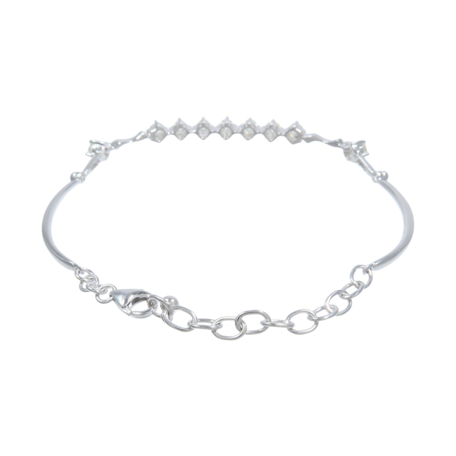 JEWELRY 18K白金Diamond Bracelet鑽石戒指