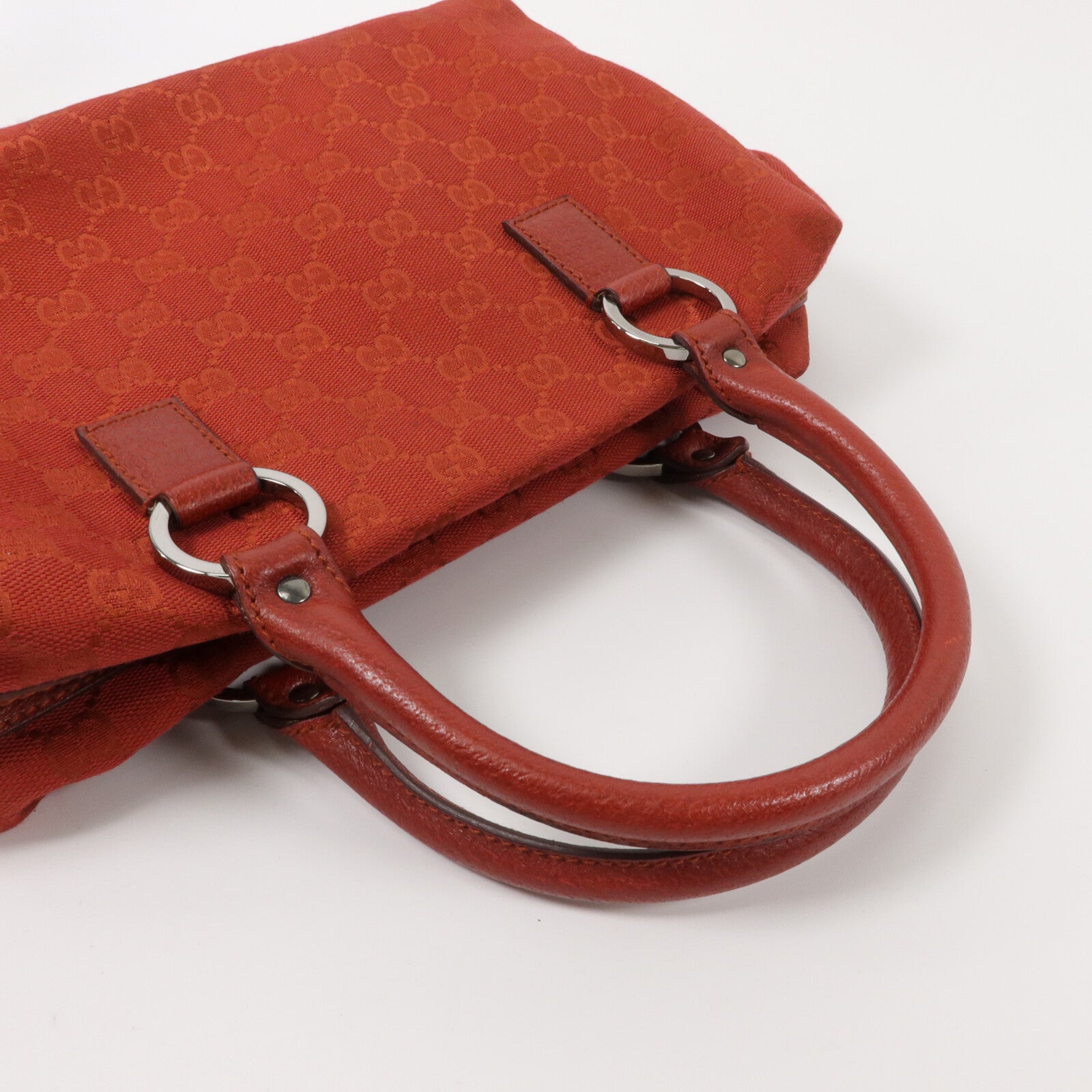 GUCCI 帆布GG Boston手挽袋