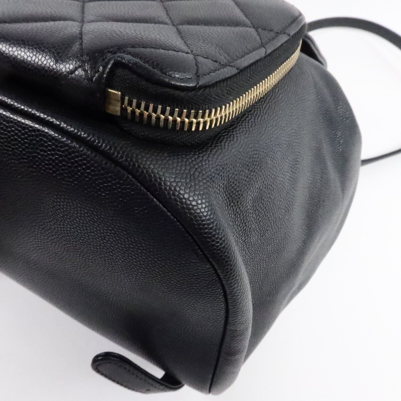 CHANEL 牛皮皮革Business Affinity Backpack鏈帶背包
