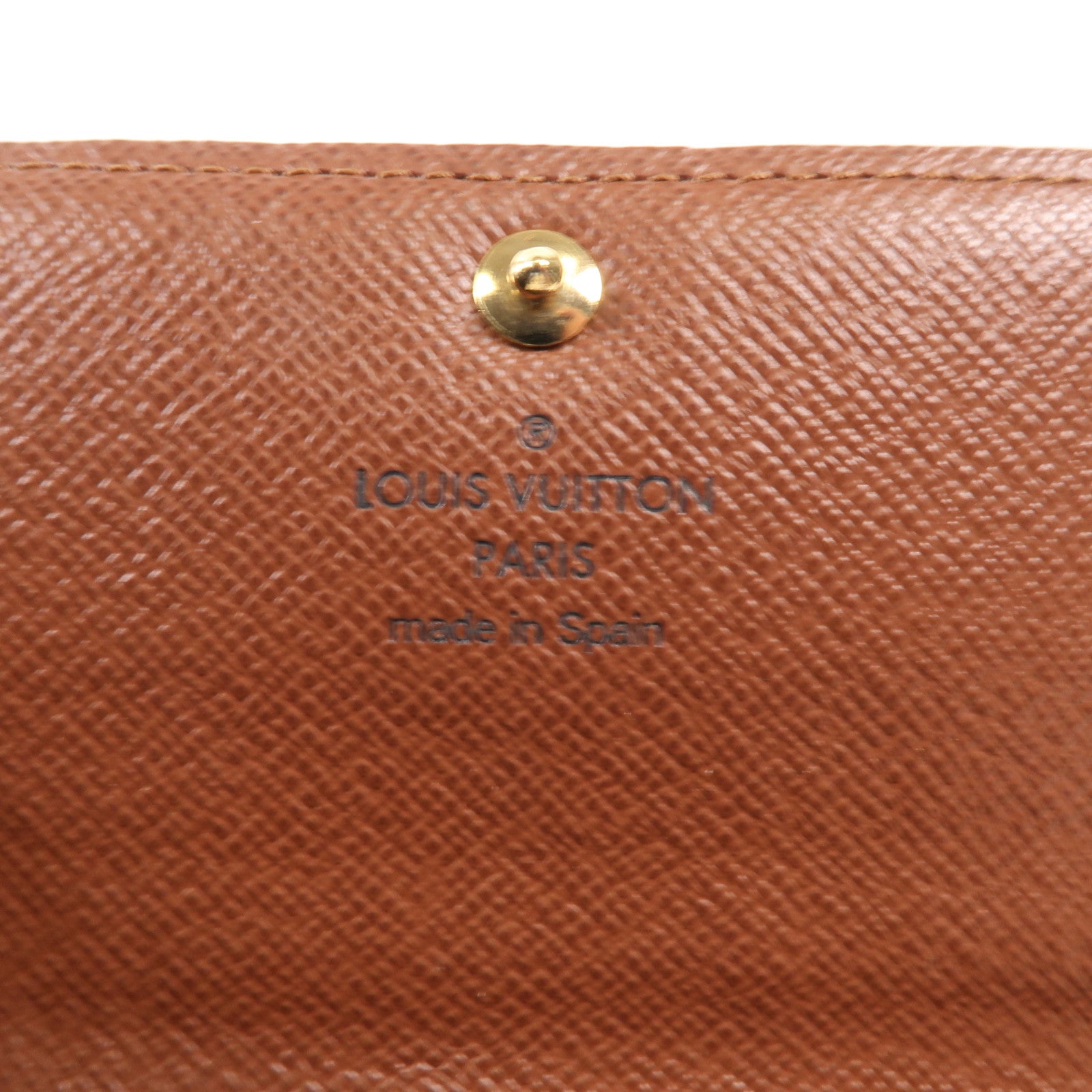 LOUIS VUITTON Monogram Anais金扣錢包