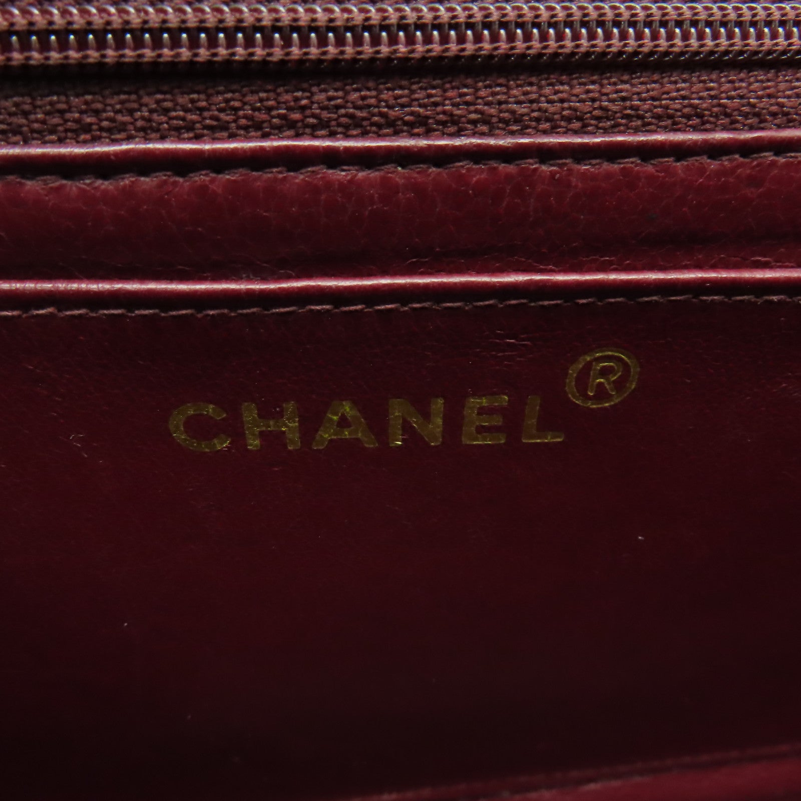 CHANEL **【清倉大減價】菱格羊皮皮革Handbag金扣手挽袋黒色