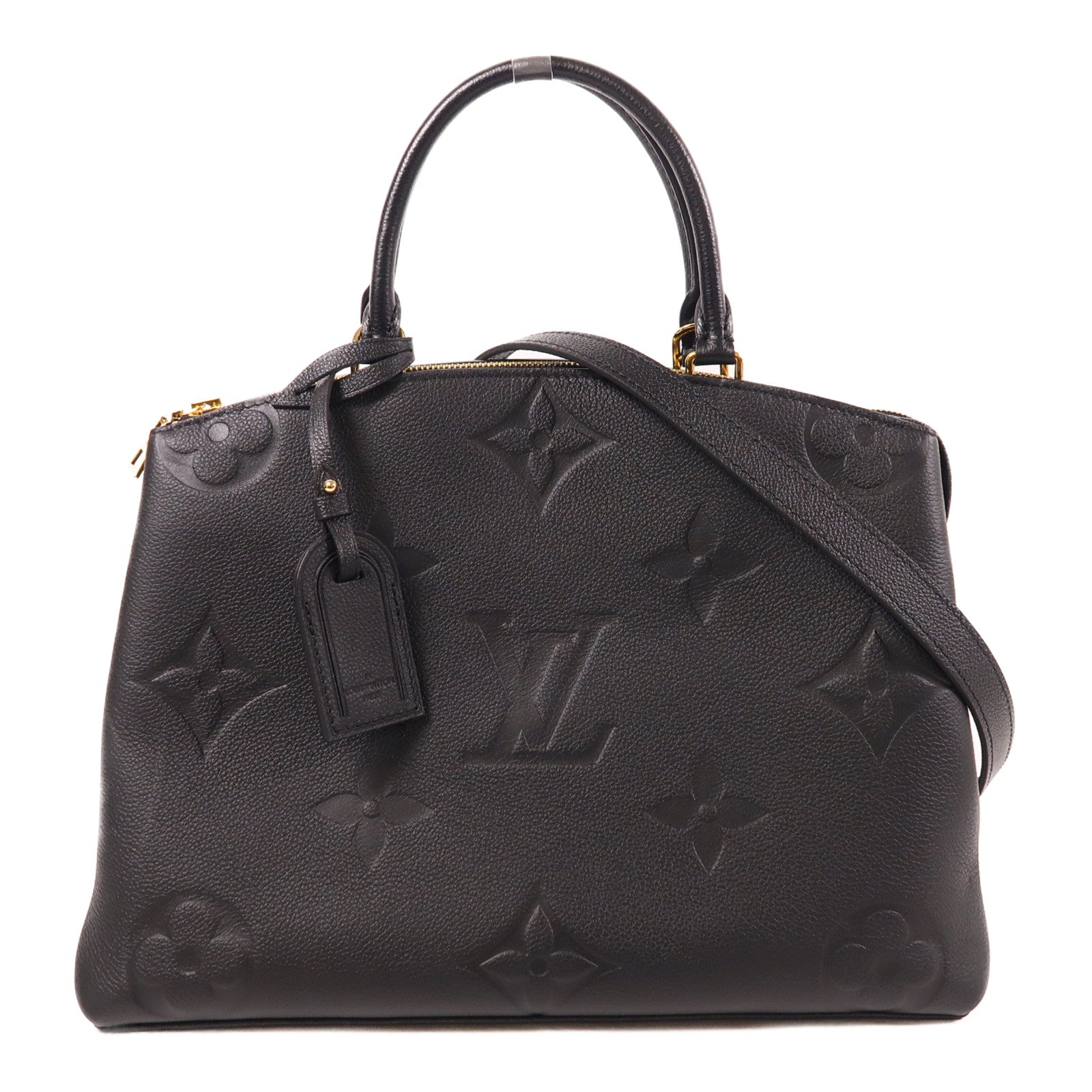 LOUIS VUITTON LV Grand Palais MM 2way Handbag M45811 Monogram Empriente Black