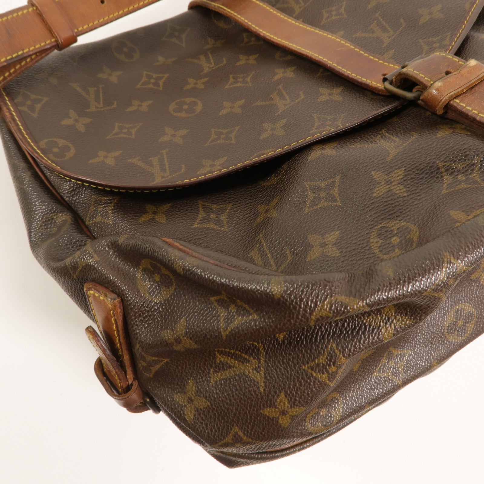 LOUIS VUITTON Monogram Saumur 35肩背袋