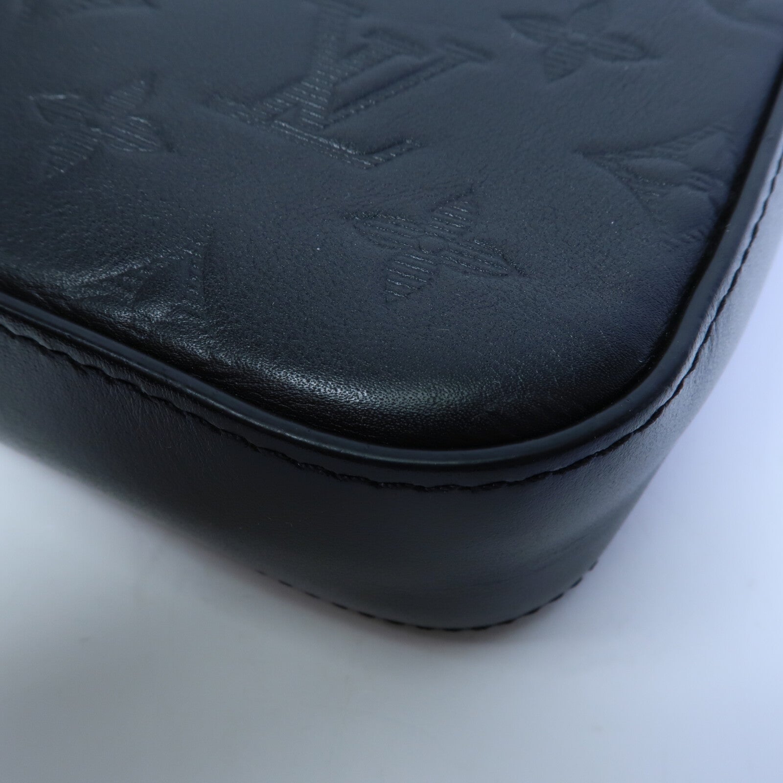 LOUIS VUITTON Monogam Shadow Dou Messenger Bag肩背袋
