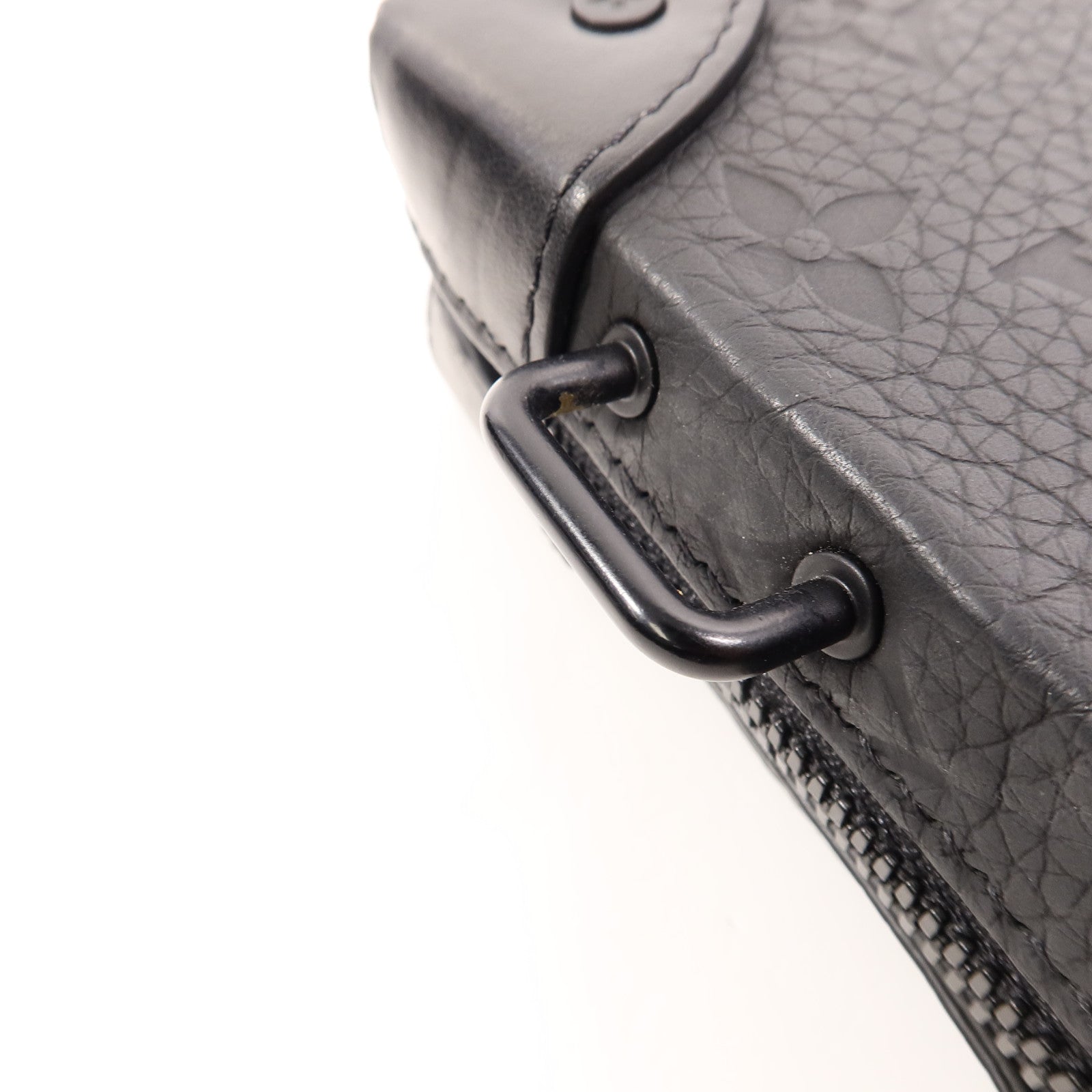 LOUIS VUITTON Monogram Taurillon Soft Trunk Wallet肩背袋