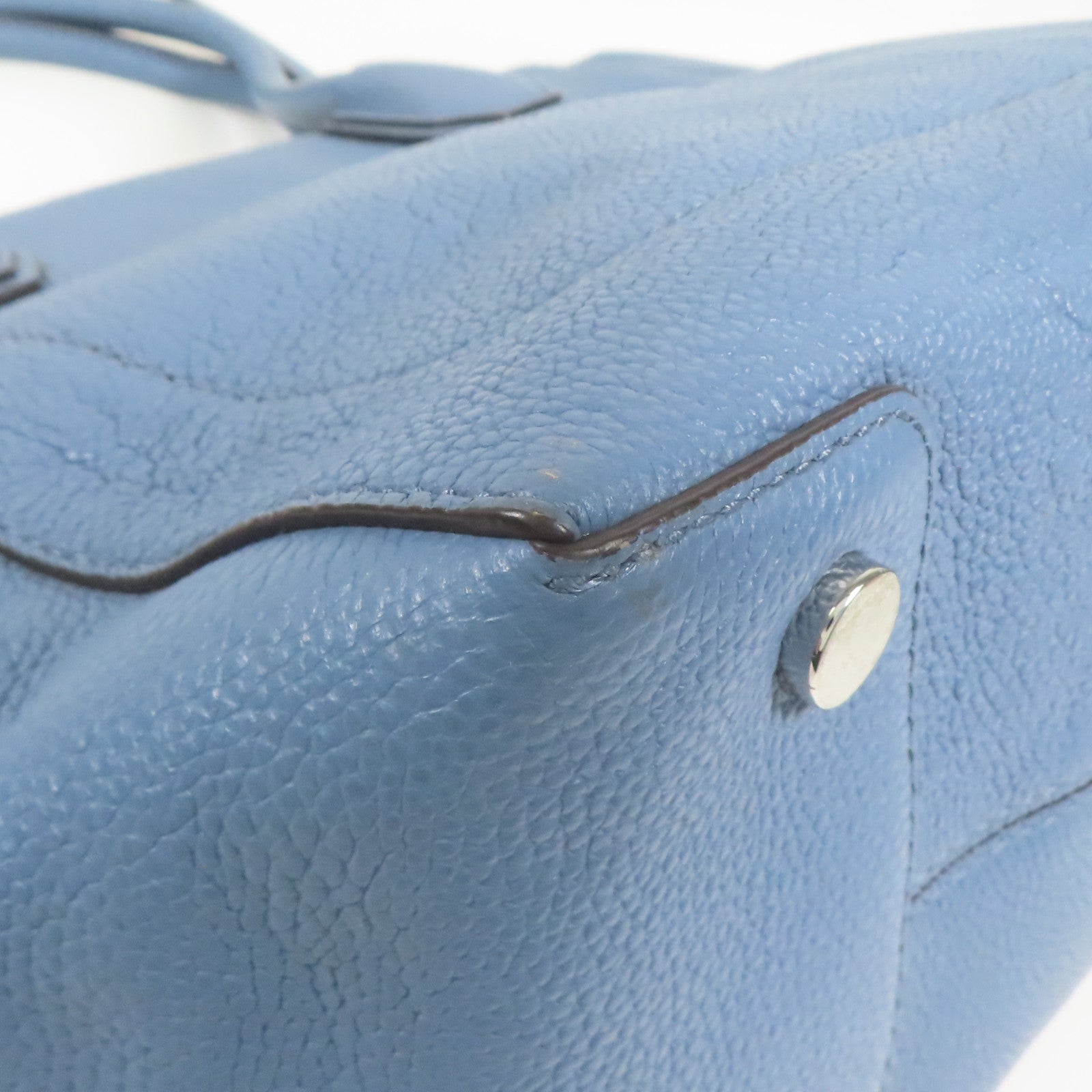 Michael Kors 牛皮皮革Shoulder Bag銀扣手挽肩背兩用袋