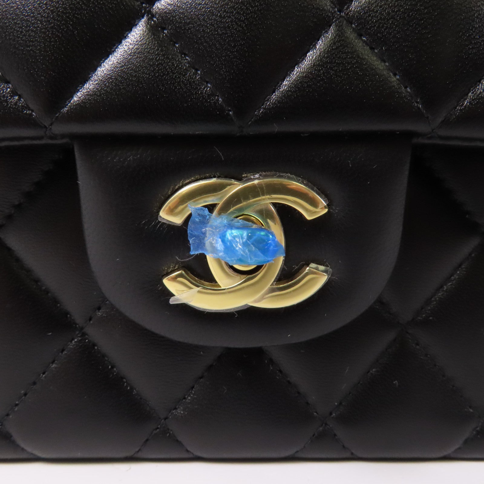 CHANEL 牛皮皮革Classic 23金扣鏈帶肩背袋