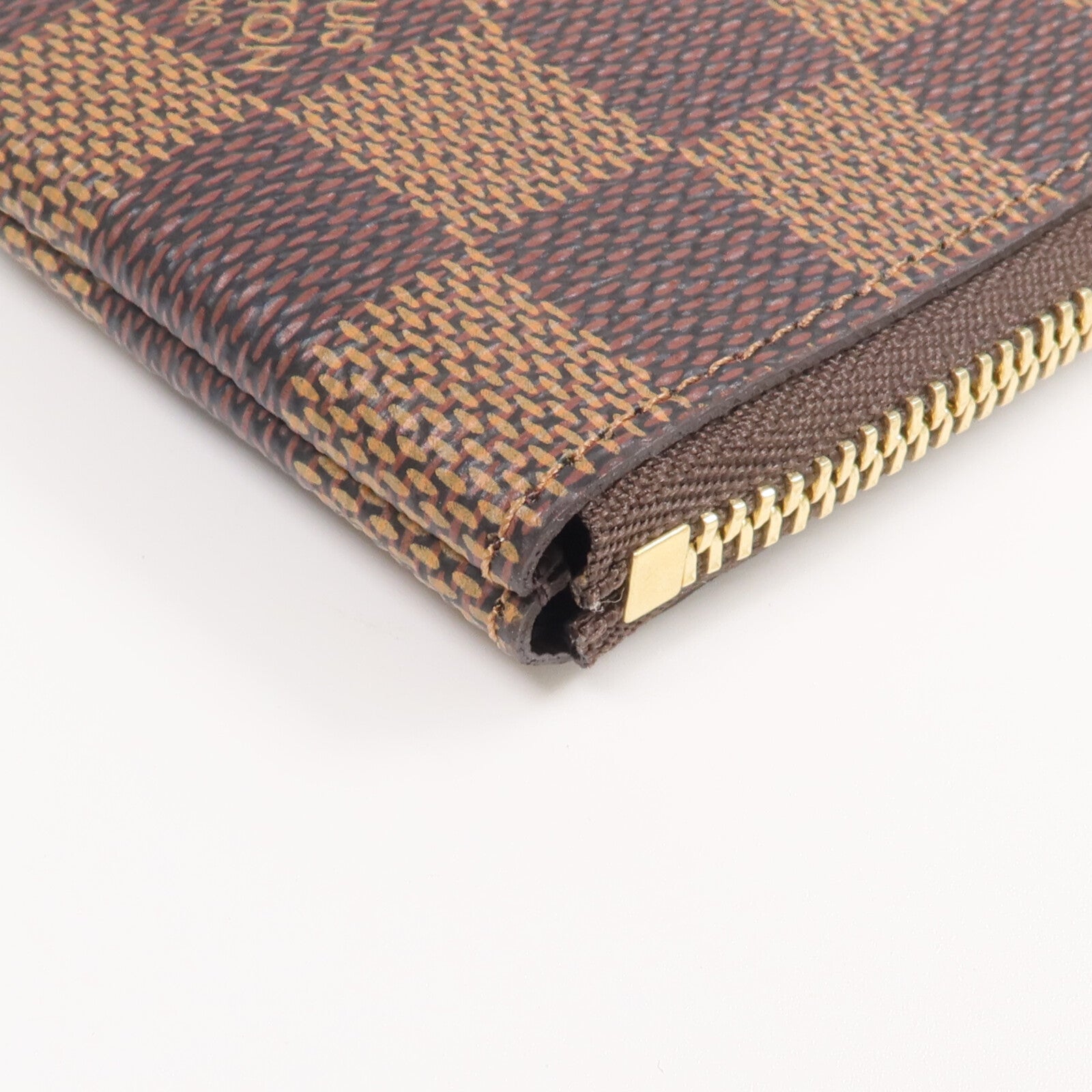 LOUIS VUITTON Damier Pochette Cles金扣鎖匙包