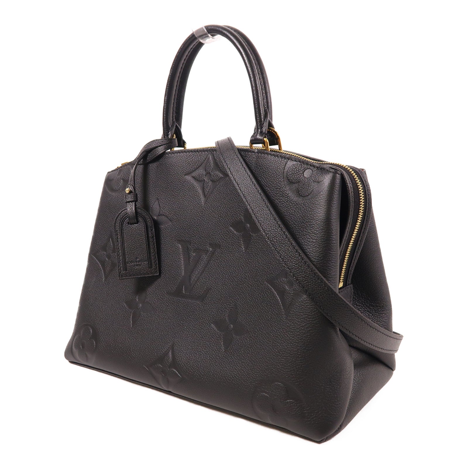 LOUIS VUITTON LV Grand Palais MM 2way Handbag M45811 Monogram Empriente Black