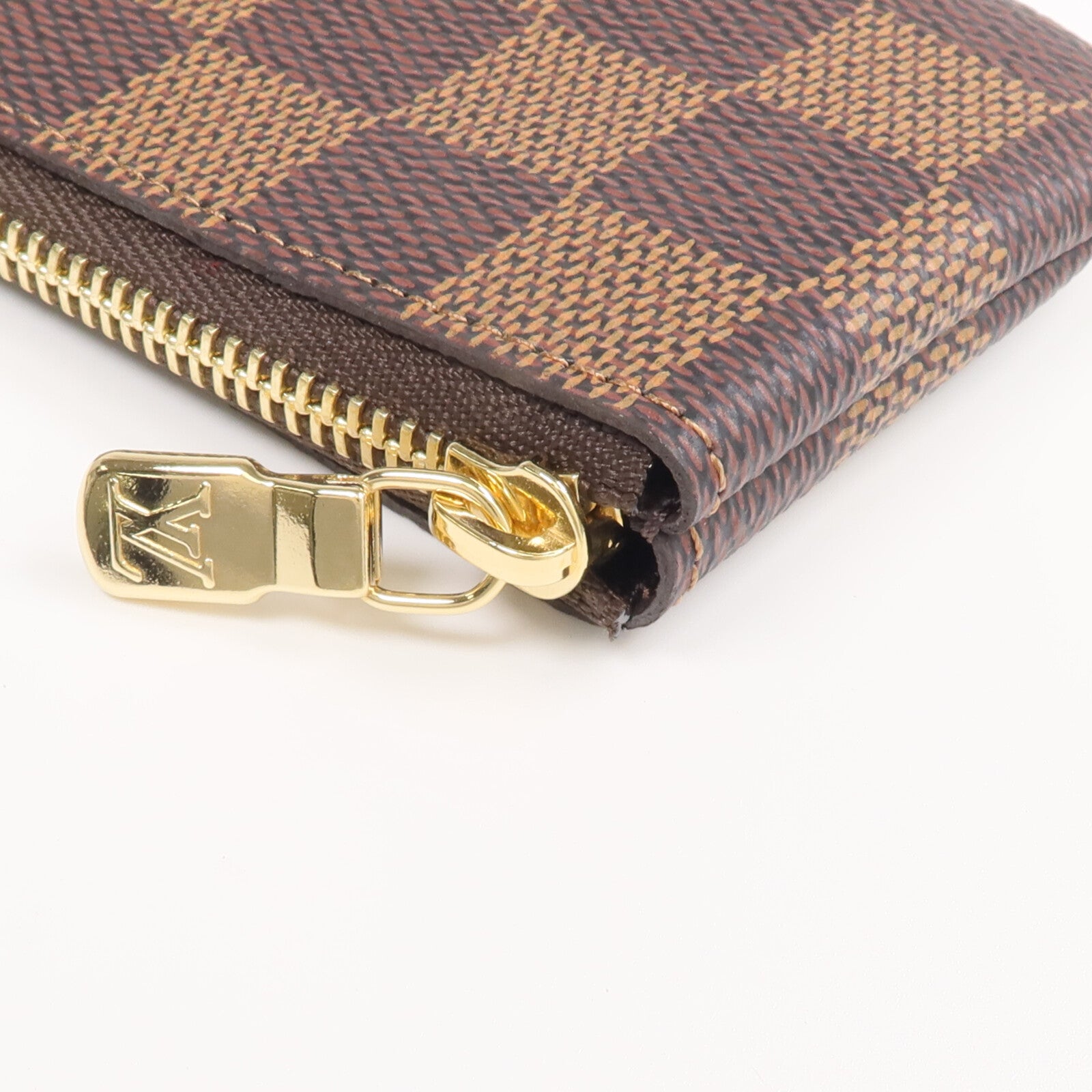 LOUIS VUITTON Damier Pochette Cles金扣鎖匙包