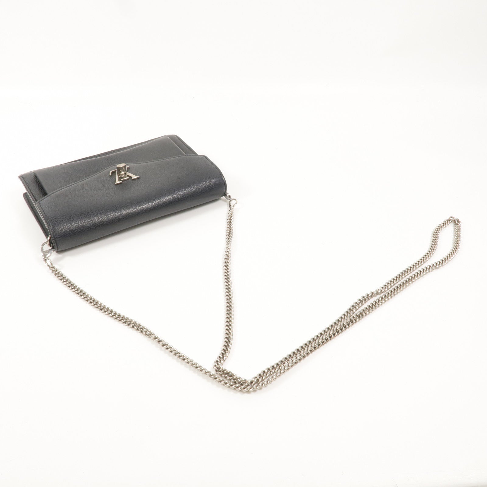 LOUIS VUITTON 牛皮皮革Mylockme鏈帶肩背袋