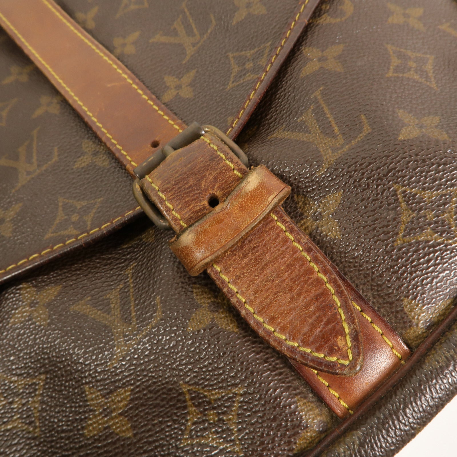 LOUIS VUITTON Monogram Saumur 35肩背袋