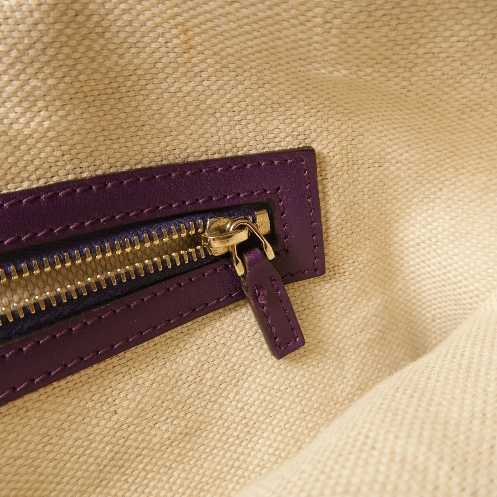 GUCCI 帆布Tote Bag金扣手挽袋