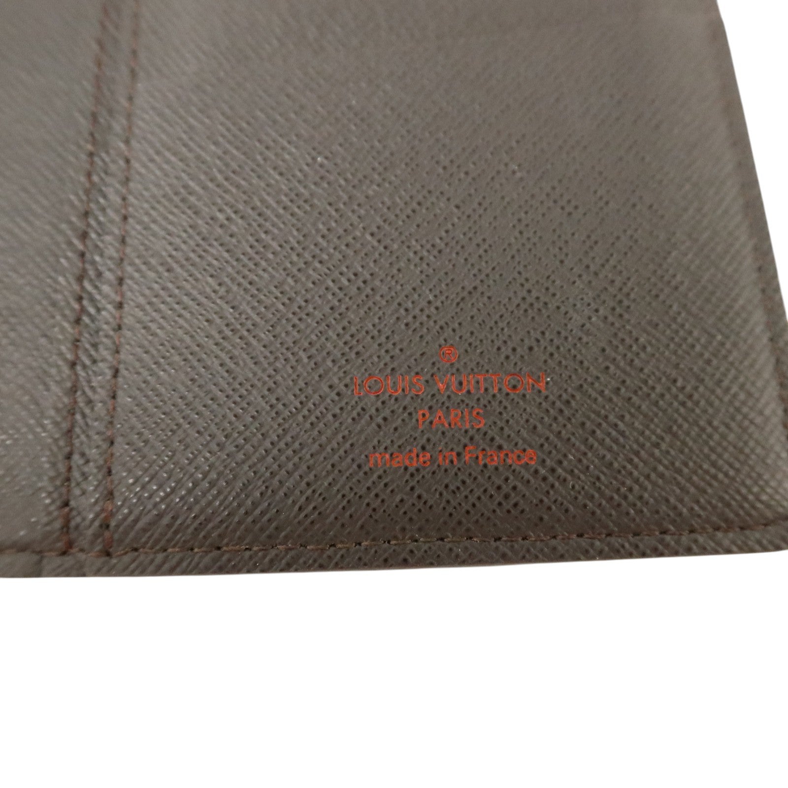 LOUIS VUITTON Damier Portefeuille Brazza金扣長錢包