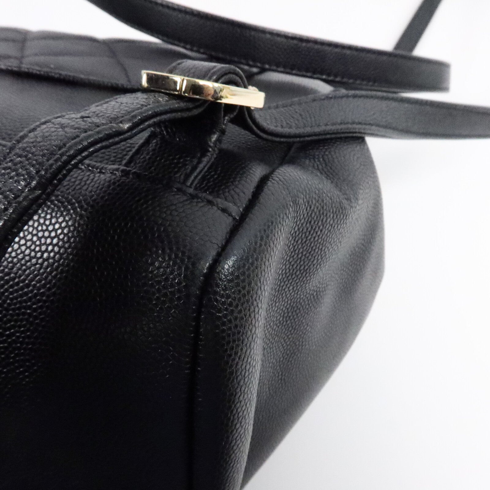 CHANEL 牛皮皮革Business Affinity Backpack鏈帶背包