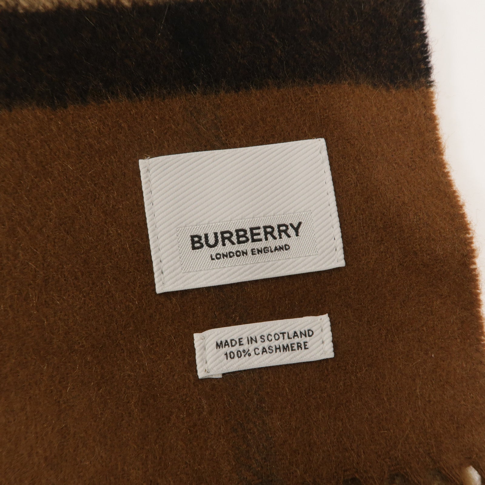 BURBERRY 羊絨Scarf 168x30cm圍巾