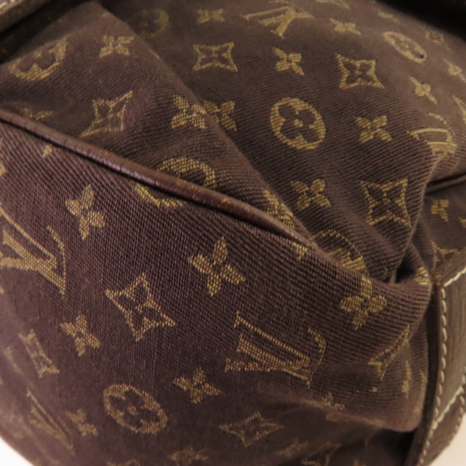 LOUIS VUITTON 【激減優惠】Monogram Mini Lin Saumur XL Shoulder Bag金扣肩背袋啡色