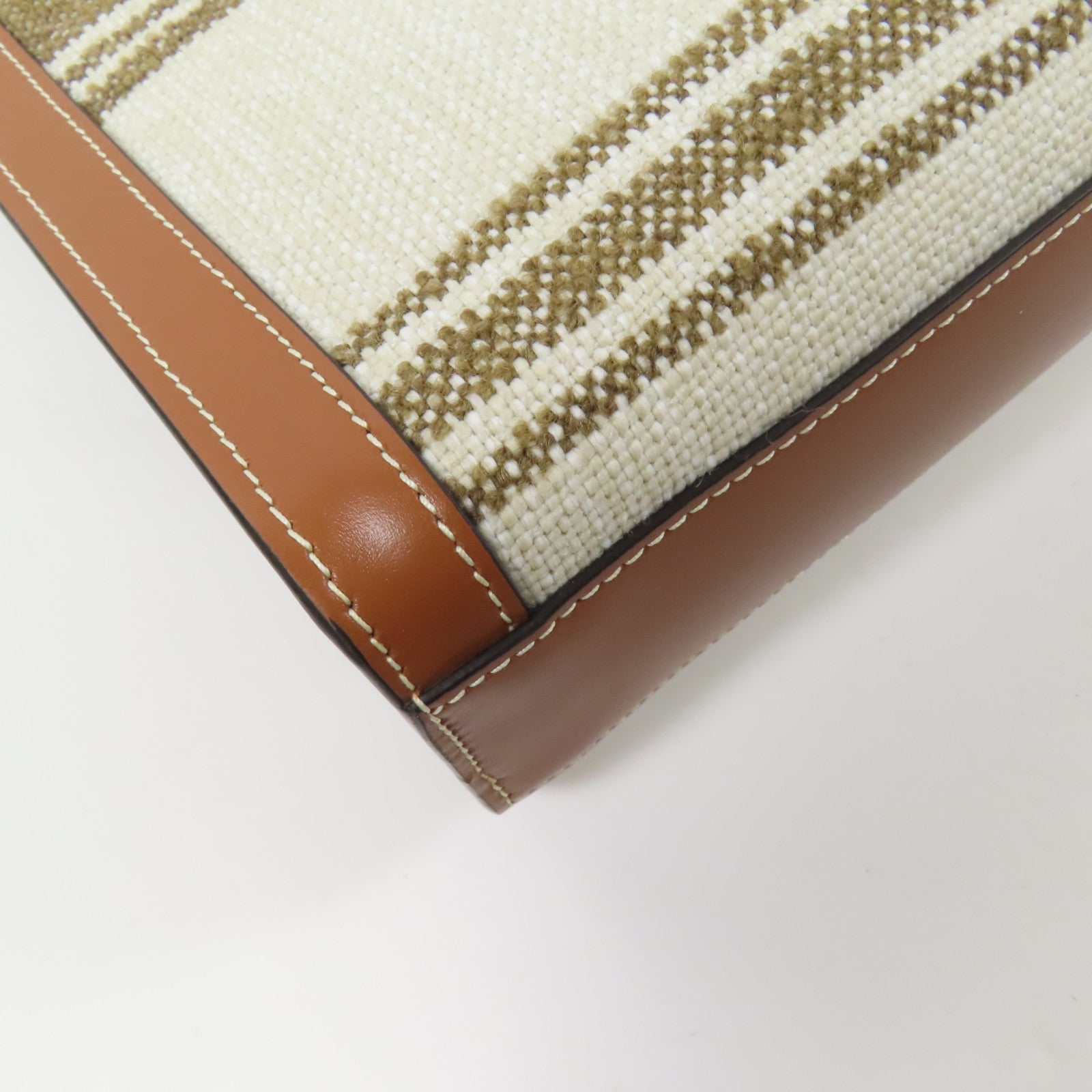 CELINE 帆布Small Vertical Cabas金扣手挽肩背兩用袋