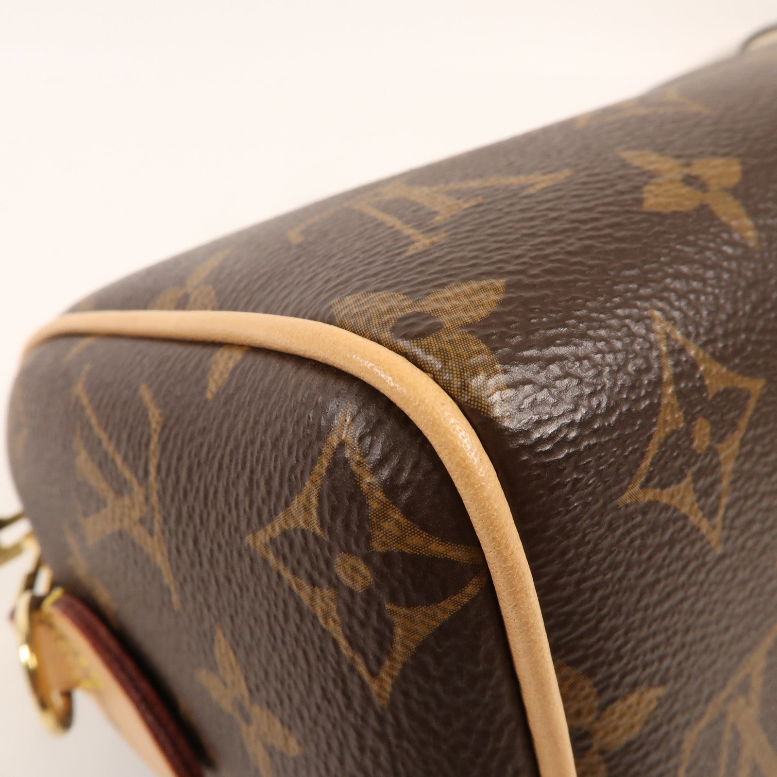 LOUIS VUITTON Monogram Speedy Bandouliere 20金扣手挽肩背兩用袋