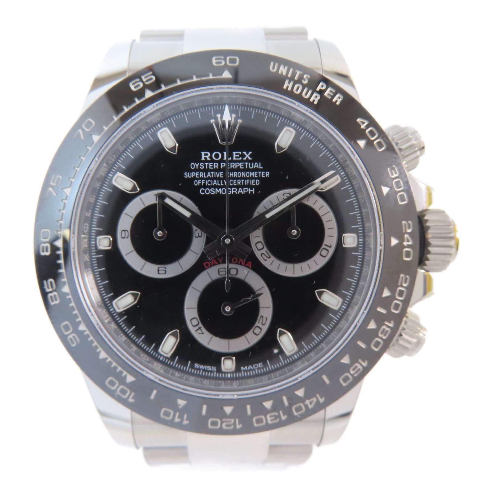 ROLEX Daytona不鏽鋼手錶自動機芯黑色