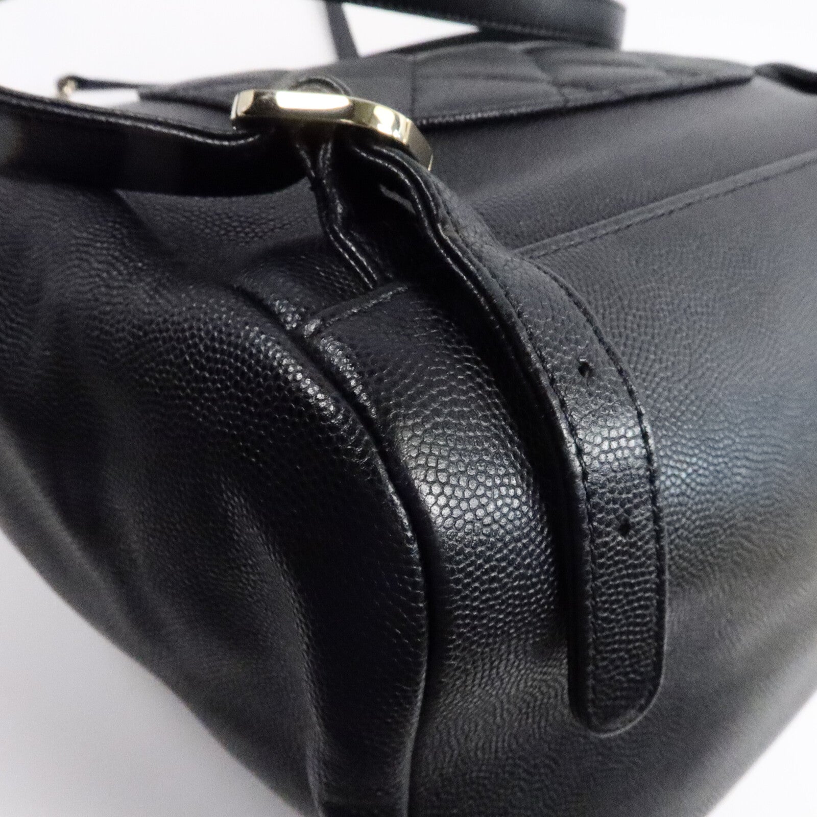 CHANEL 牛皮皮革Business Affinity Backpack鏈帶背包