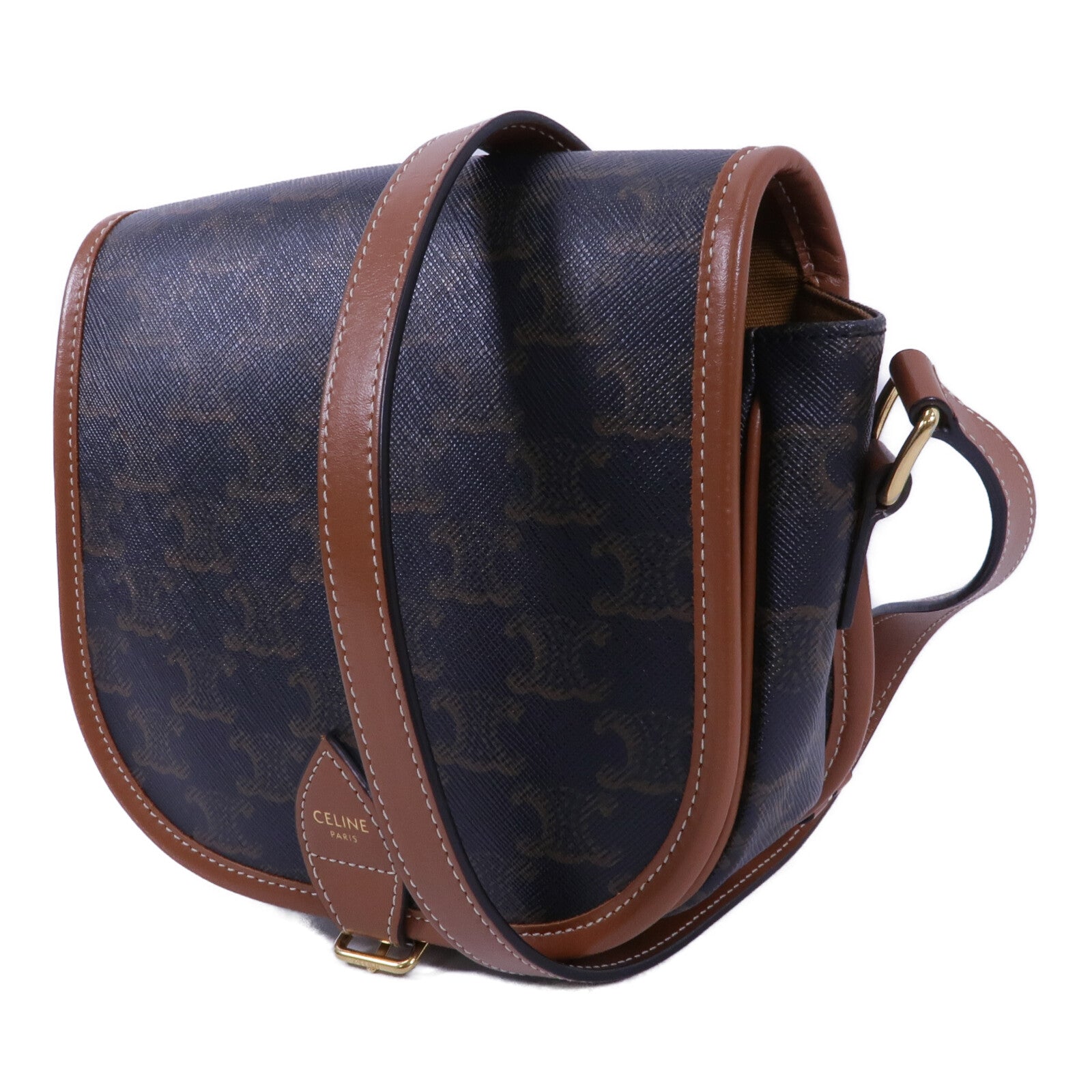 CELINE 塗層帆布Folco Medium肩背袋