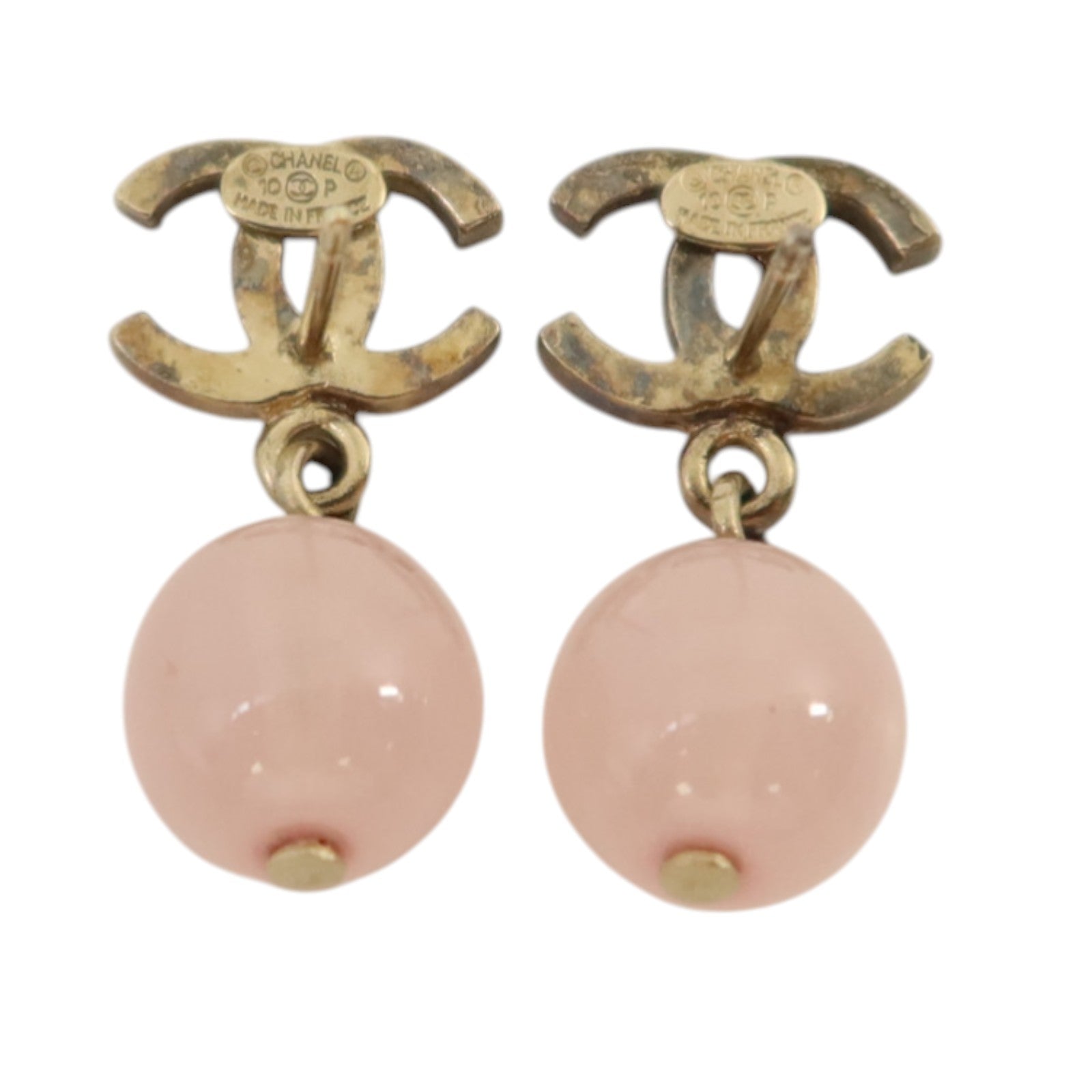 CHANEL 金屬/PVC Earrings耳環
