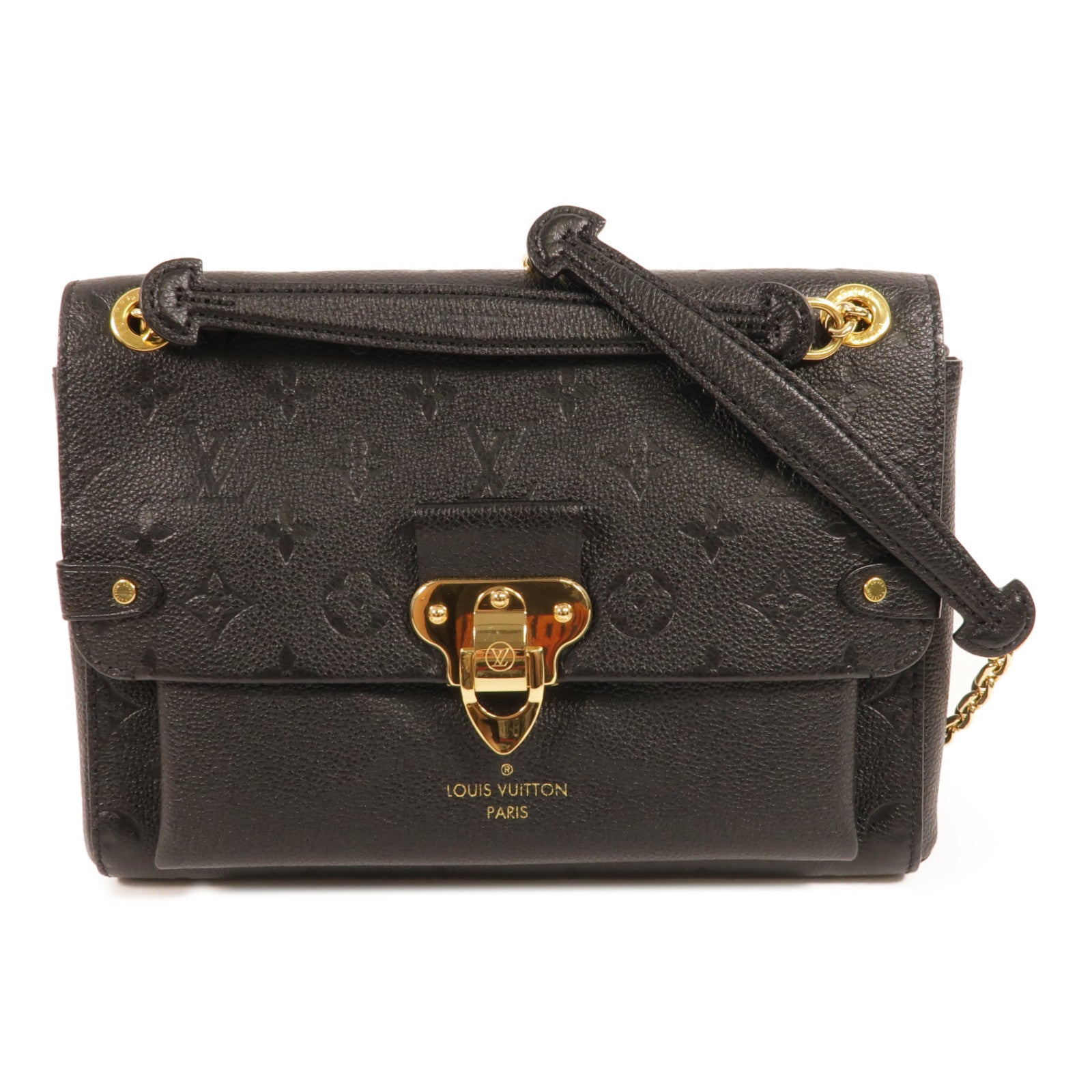 LOUIS VUITTON Monogram Empreinte Vavin PM金扣肩背袋